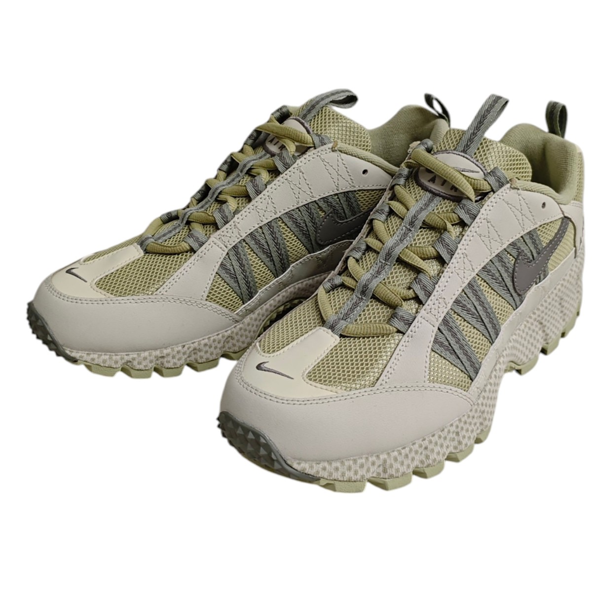 【中古】NIKE AIR HUMARA Jade Horizon スニーカー FJ7109-300 オリーブ 大きさ：27.5糎 【270426】（ナイキ）