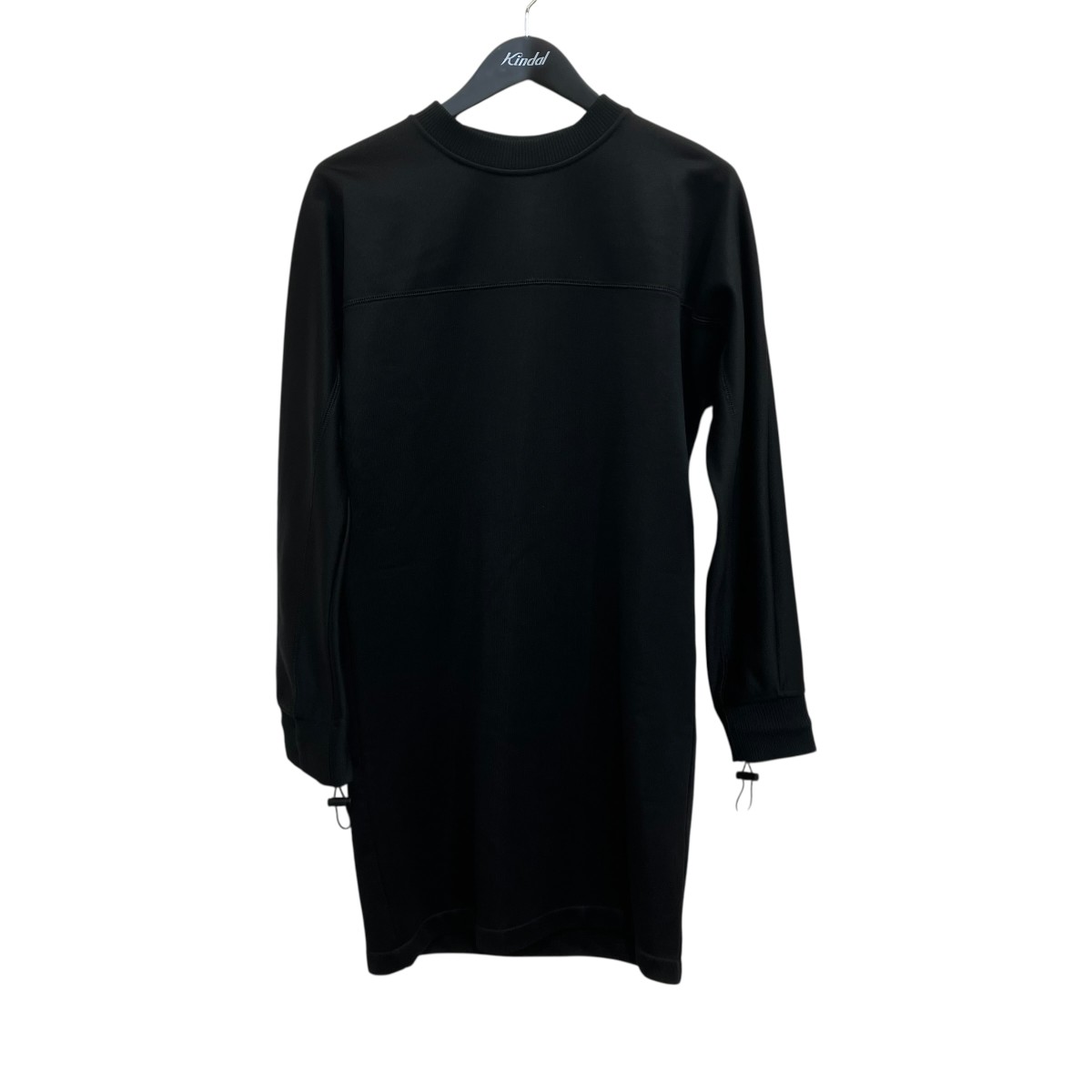 【中古】FENDI　ログベルト付き ニットワンピース FDB903 ブラック サイズ：XS 【270426】（フェンディ）｜ブランド古着のカインドオル