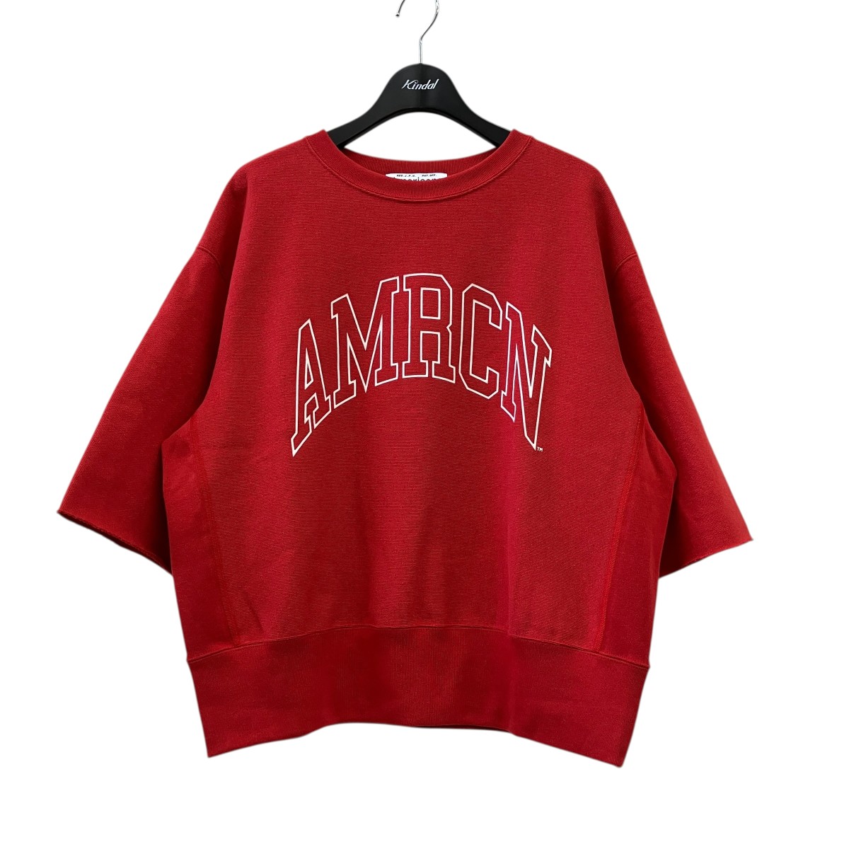 【中古】Americana 半袖汗水ティーシャツ 赤いこと 大きさ：Free 【280426】（アメリカーナ）