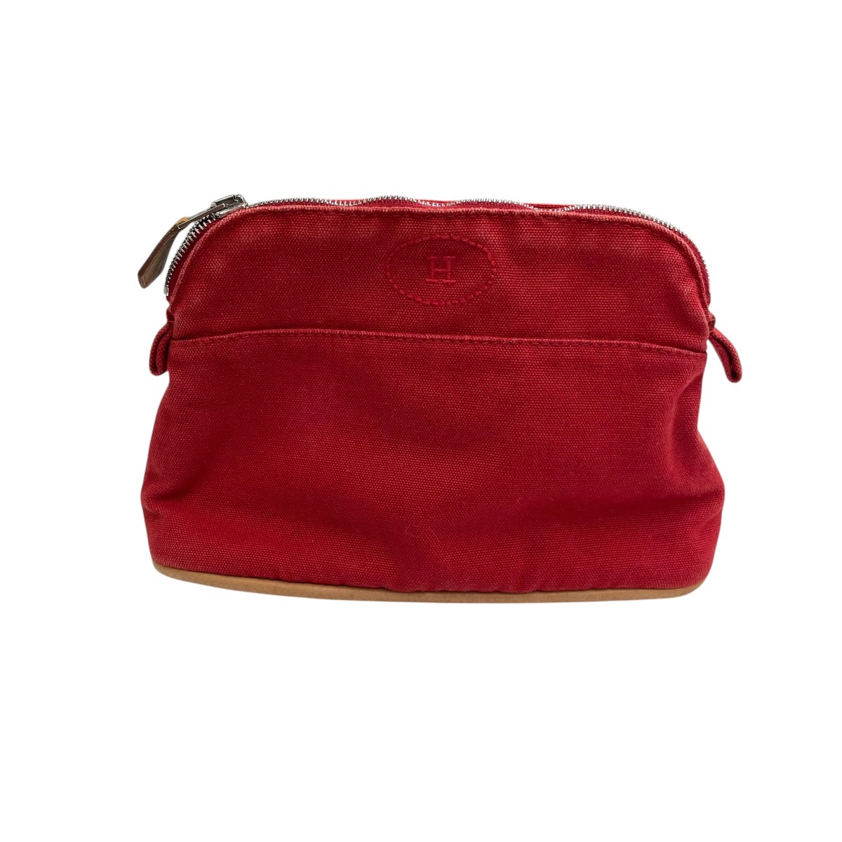 【中古】HERMES ポ先んじる20 合切袋 赤いこと 【280426】（エルメス） レディースバッグ-バッグ