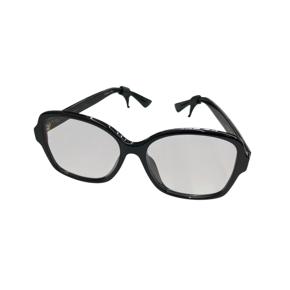 【中古】GUCCI 黒眼鏡 GG0765SA 黒いこと 大きさ：57□16-145 【280426】（グッチ）