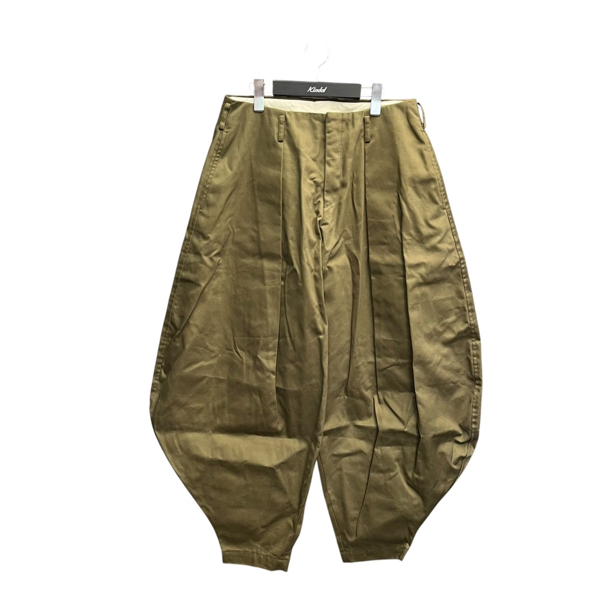 【中古】\u003cBR\u003eCOMME des GARCONS HOMME PLUS\u003cBR\u003e25AW 寅壱 ズボン下 PP P053 オリーブ 大きさ：XS\u003cBR\u003e【必要経費思いかえす】