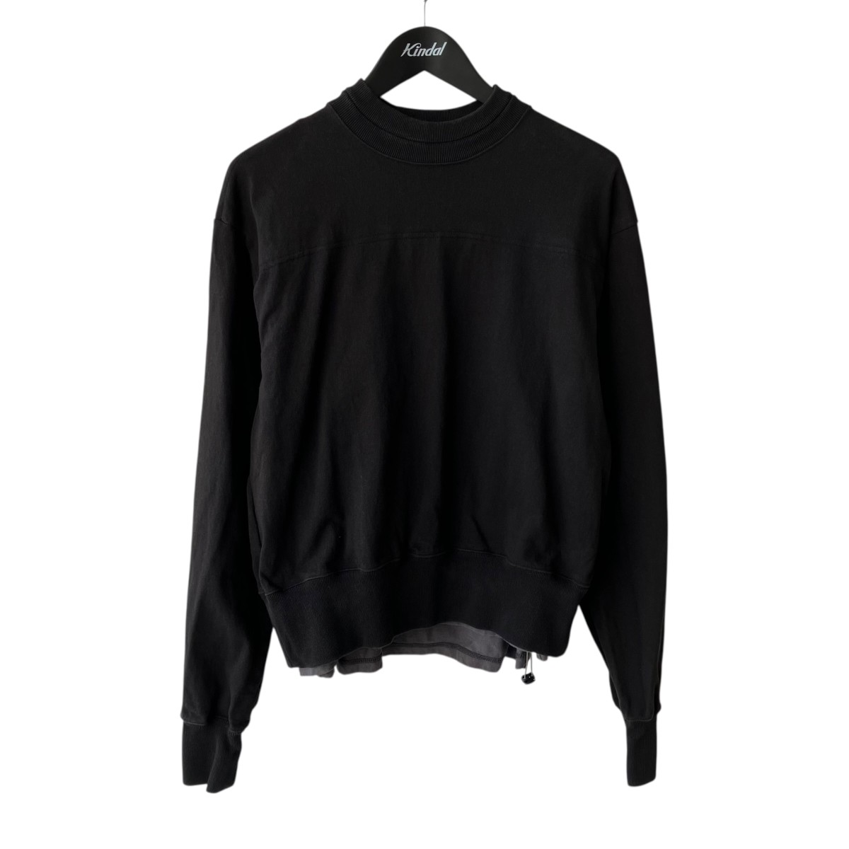 【中古】JIAN YE LAYERD TOP 調教師 JI-25SS-SW02-1 黒いこと 大きさ：M 【290426】（ジェンイェ）
