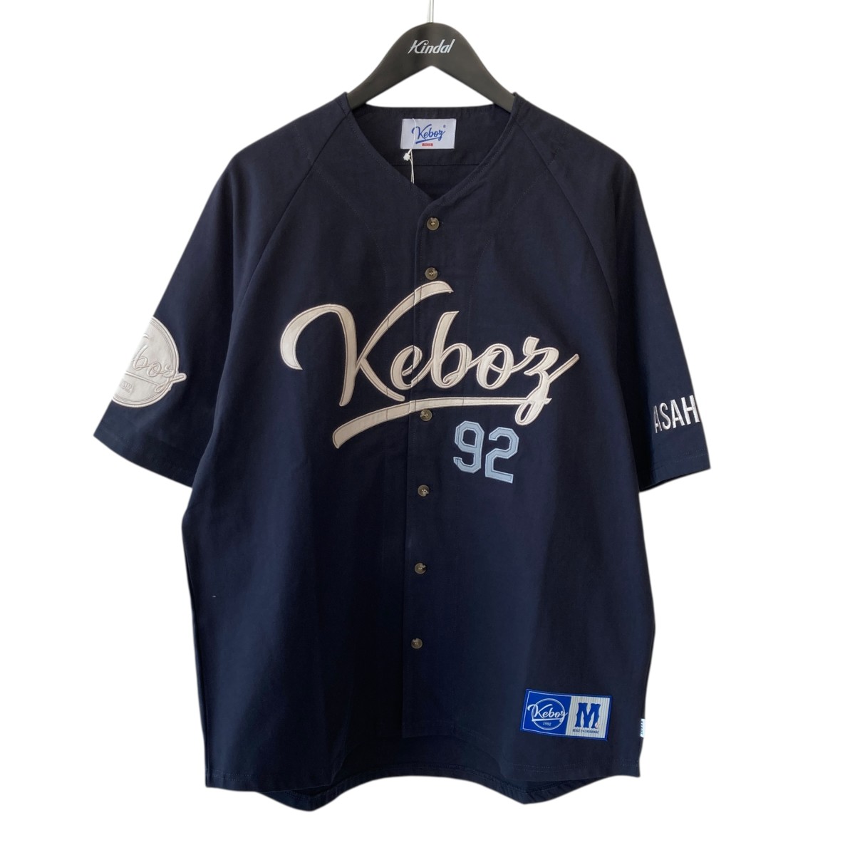 【中古】\u003cBR\u003eKEBOZ\u003cBR\u003e26SS ICON CLASSIC BASEBALL JERSEY 野球プルオーバー KBZ26SS071 米国海軍 大きさ：M\u003cBR\u003e【通貨価値思いなおす】
