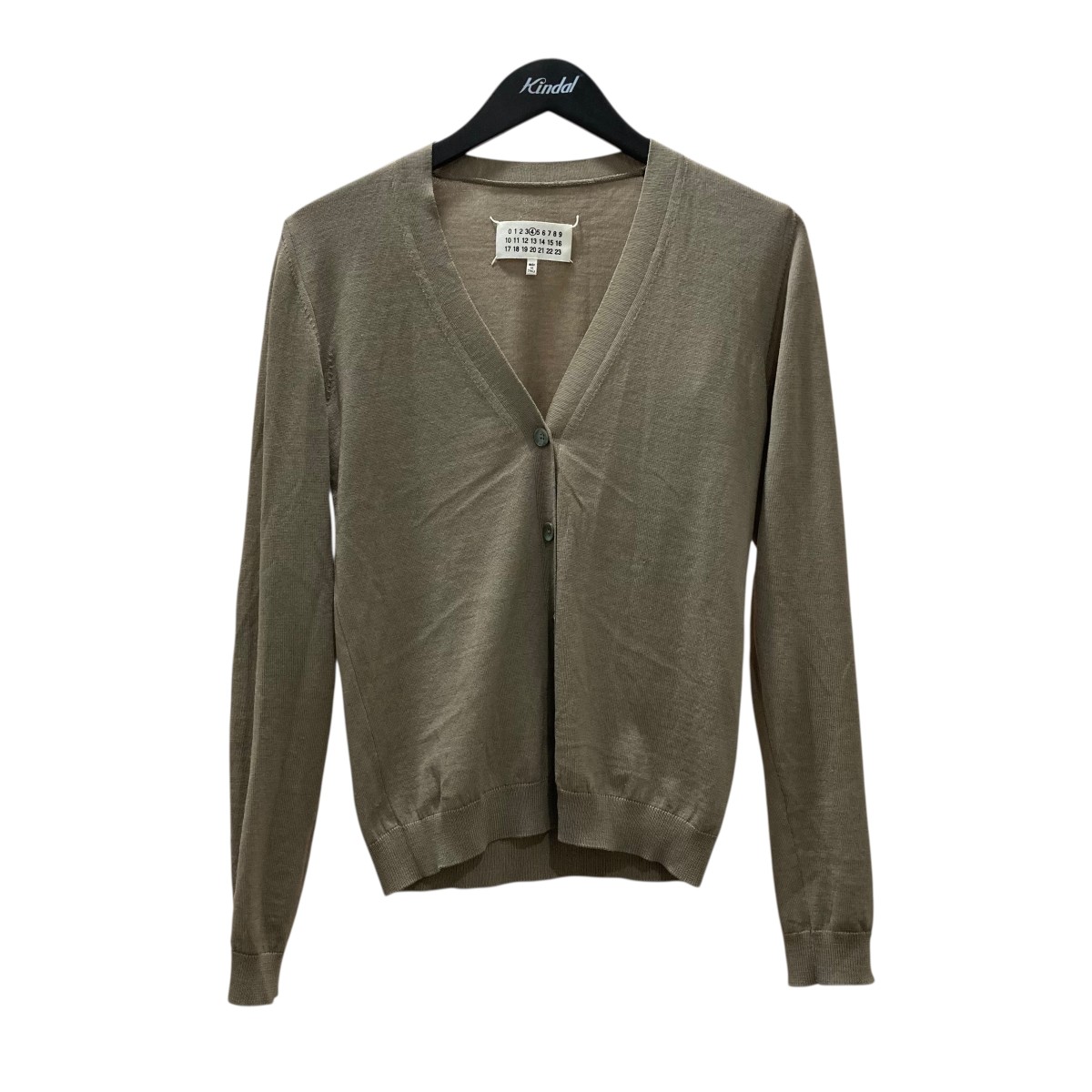 【中古】\u003cBR\u003eMaison Margiela\u003cBR\u003eエルボパッチ ジレー 51HA06721569 カーキ 大きさ：S\u003cBR\u003e【必要経費思いかえす】