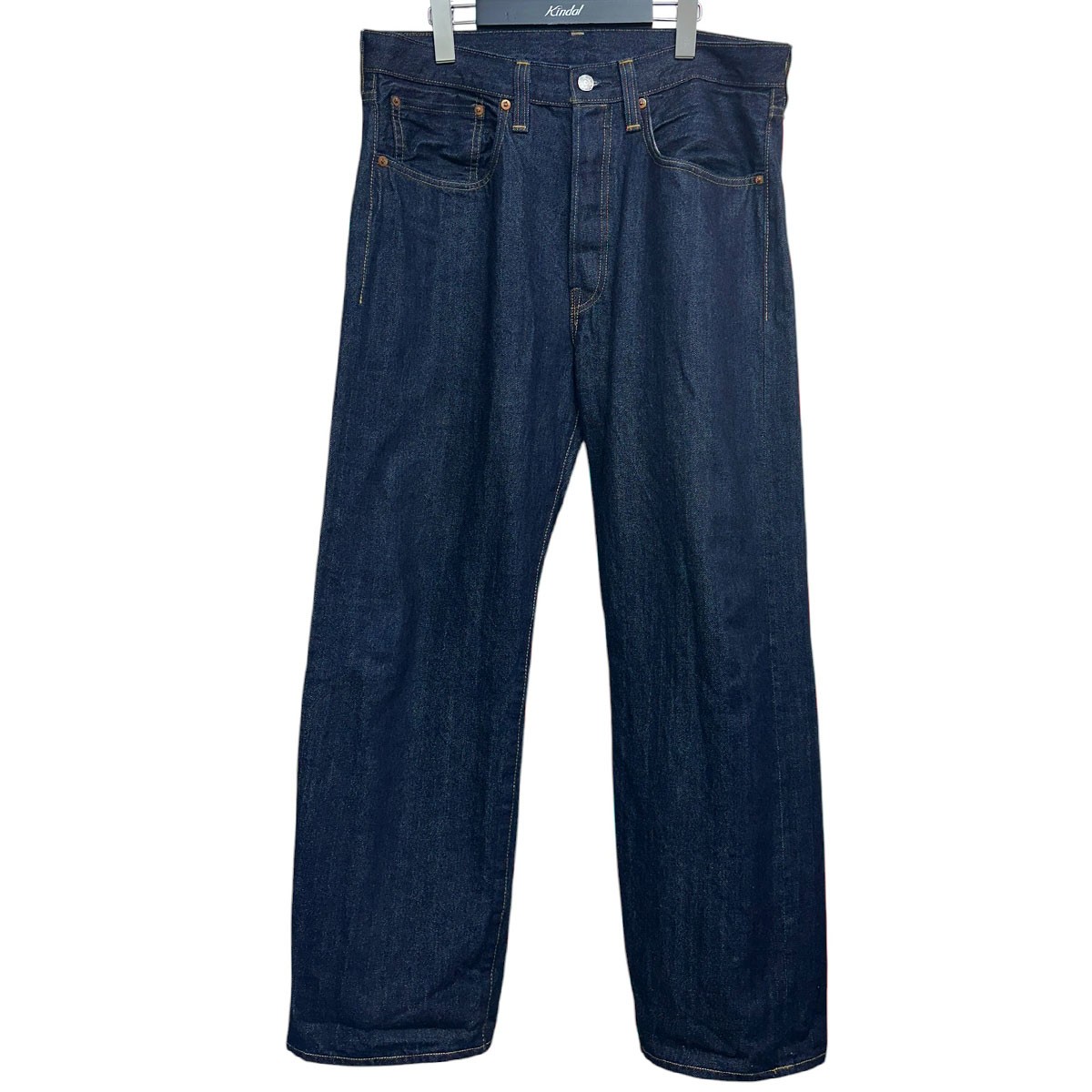 【中古】LEVI’S VINTAGE CLOTHING 501XX 1947model リンスワンウォッシュ ジーンズズボン下 47501-0225 インディゴ 大いさ：34×32 【280426】（リーバイスヴィンテージクロージング） ズボン・パンツ-メンズファッション