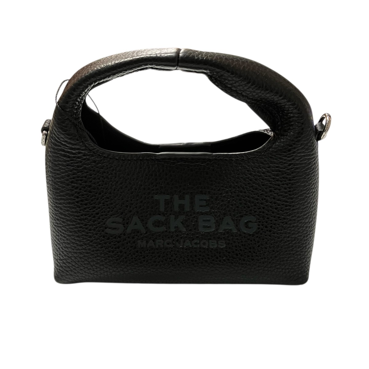 【中古】MARC JACOBS ミニ御徒面子 THE SACK BAG 黒いこと 【290426】（マークジェイコブス）