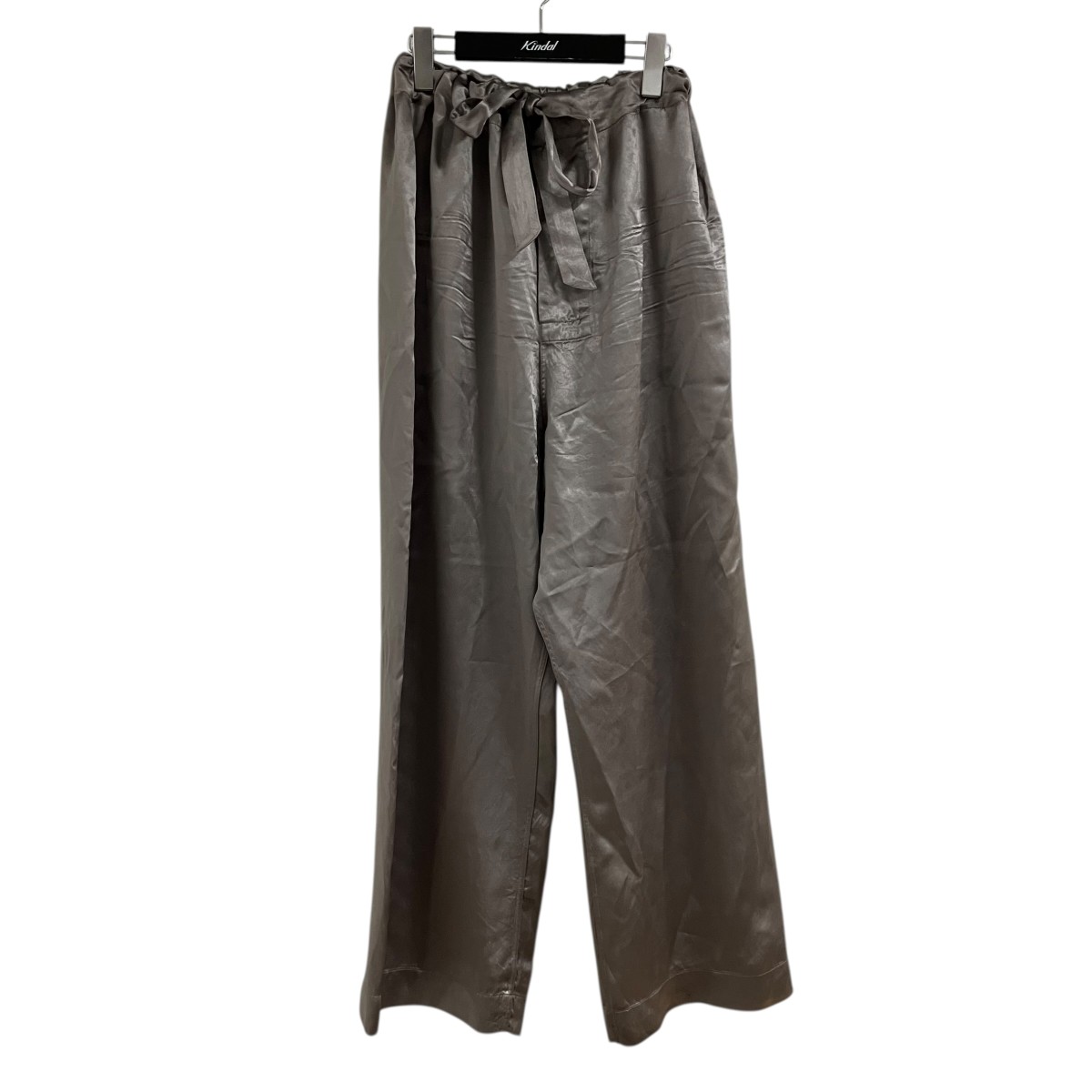 【中古】Maison Margiela トロピカルアセテートラップパンツ しろがね色 大きさ：42 【290426】（メゾンマルジェラ）
