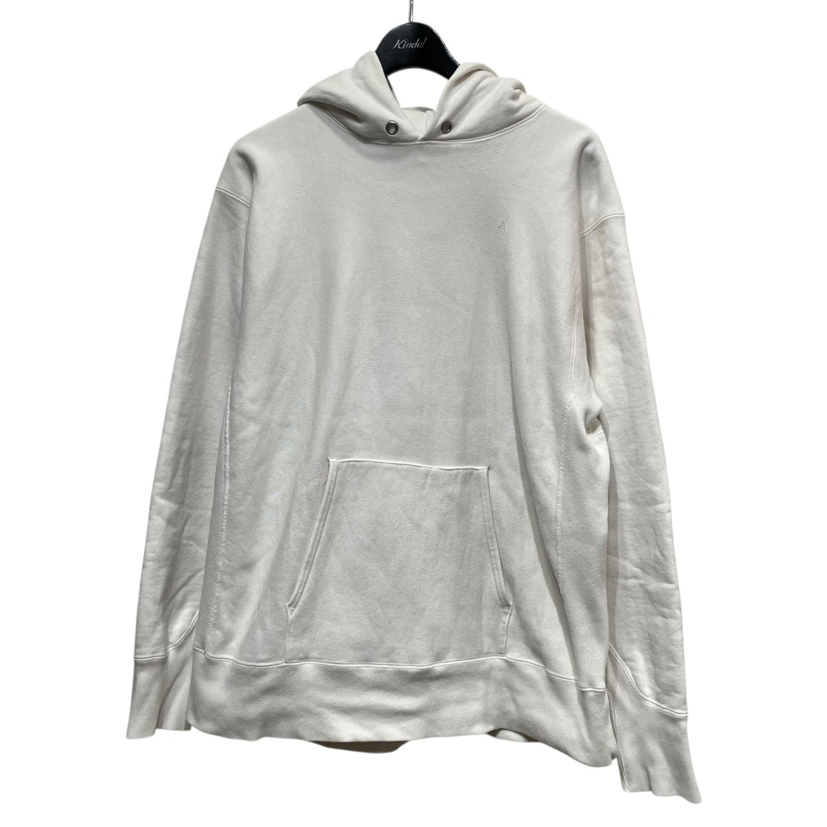 【中古】\u003cBR\u003eATON\u003cBR\u003eGARMENT DYE URAKE HOODIE ティーシャツパーカー KKAGHS0100 白いこと 大きさ：06\u003cBR\u003e【通貨価値思いなおす】