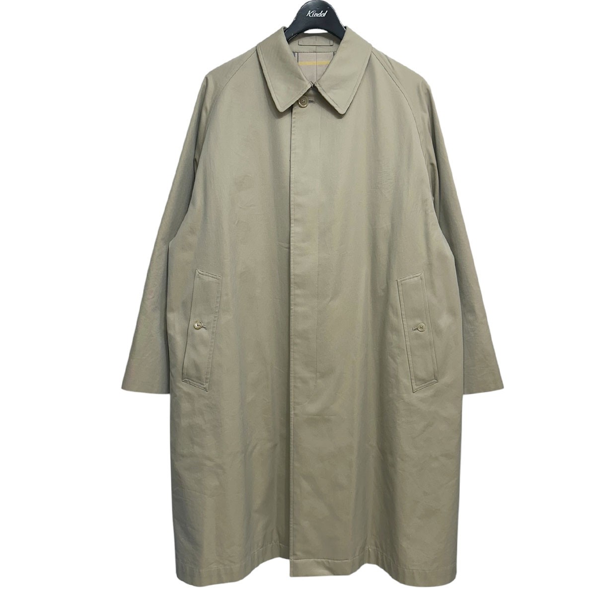 【中古】ANATOMICA SINGLE RAGLAN シングルラグランステンカラーコート 530-552-01 W23 ベージュ 大きさ：44 【290426】（アナトミカ）