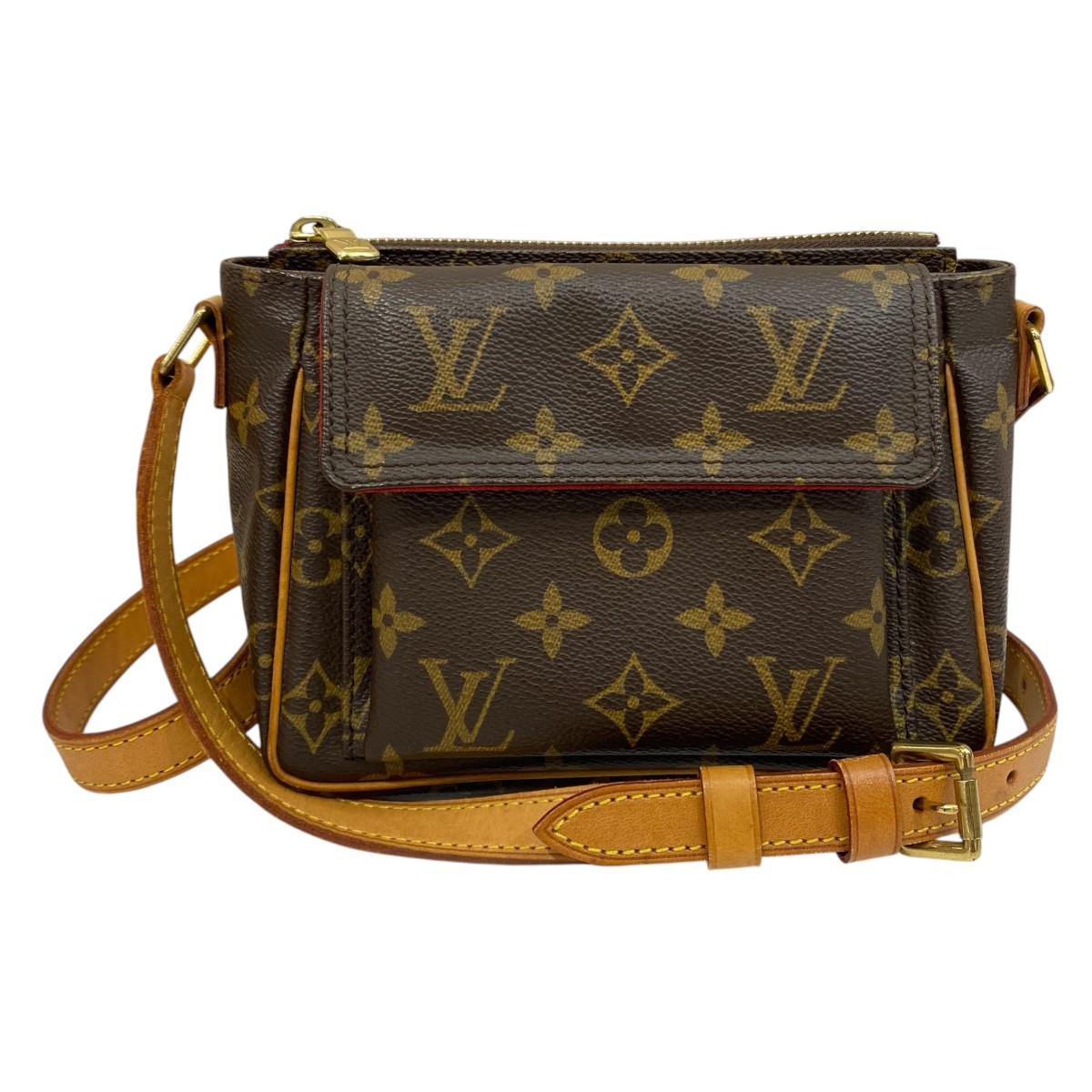 【中古】LOUIS VUITTON ヴィバシテPM M51165 赤銅色 【290426】（ルイヴィトン）