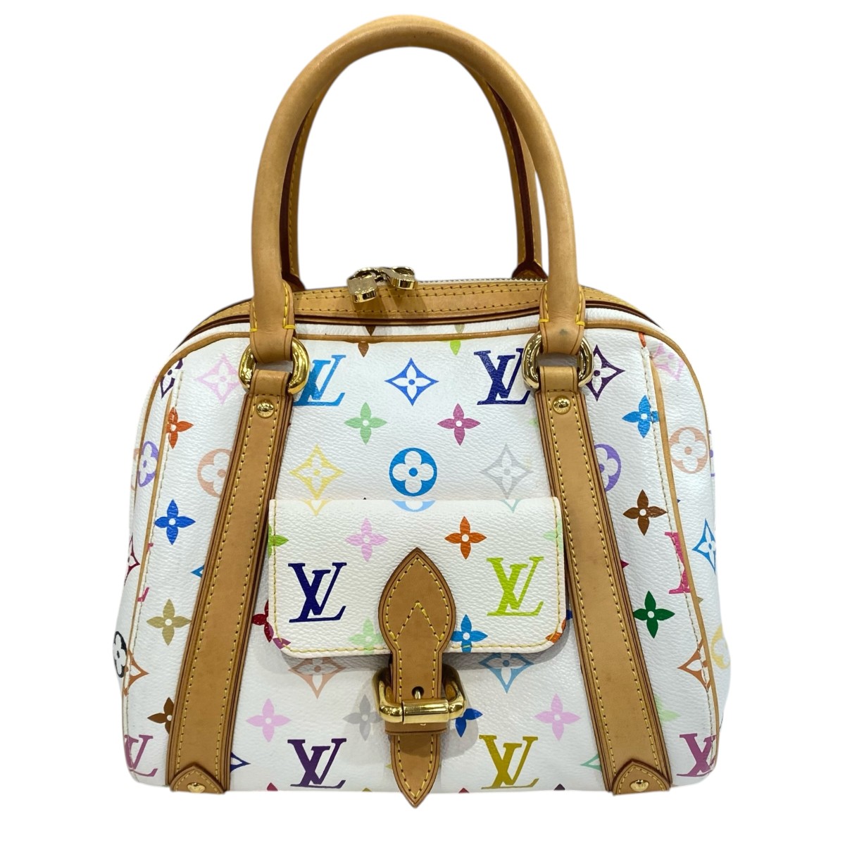 【中古】\u003cBR\u003eLOUIS VUITTON\u003cBR\u003eプリシラ M40096 白いこと\u003cBR\u003e【通貨価値思いなおす】