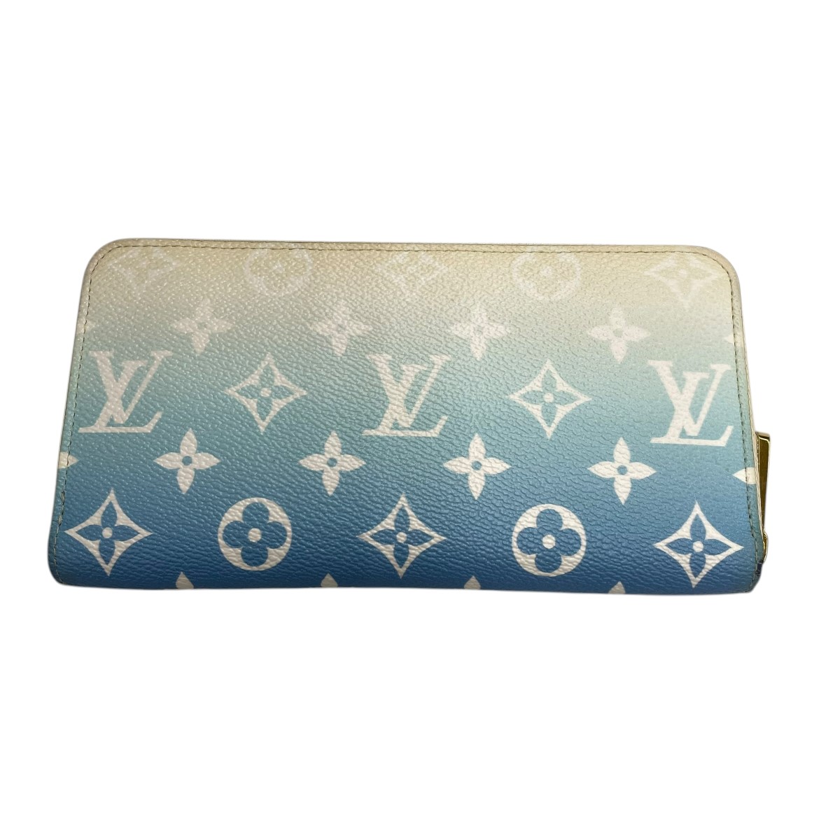 【中古】\u003cBR\u003eLOUIS VUITTON\u003cBR\u003eジャイアントバイザプールジッピー 長紙入れ M80360 青み\u003cBR\u003e【必要経費思いかえす】