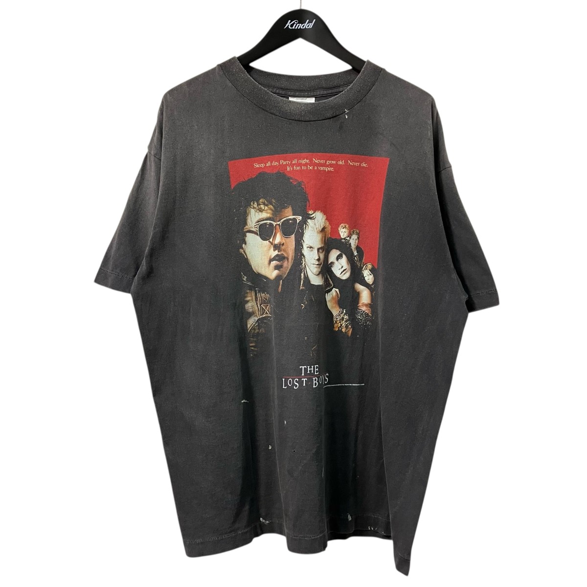 【中古】\u003cBR\u003eSAINT MICHAEL\u003cBR\u003eSS TEE LOSTBOYS 刷り上げるプルオーバー SM HR8 0000 C52 薄墨色 大きさ：L\u003cBR\u003e【必要経費思いかえす】