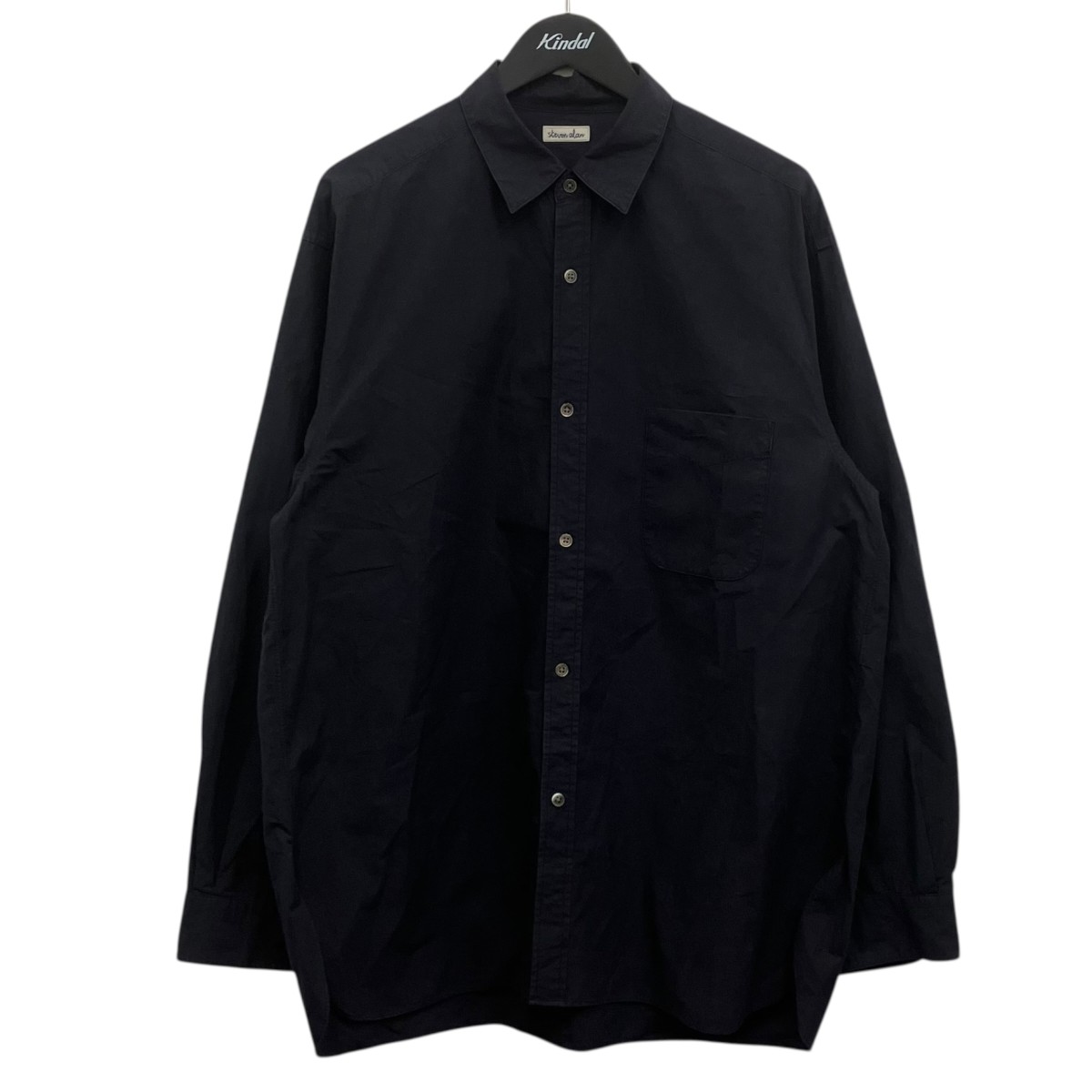【中古】STEVEN ALAN プルオーバー 黒いこと 大きさ：L 【100626】（スティーヴンアラン）