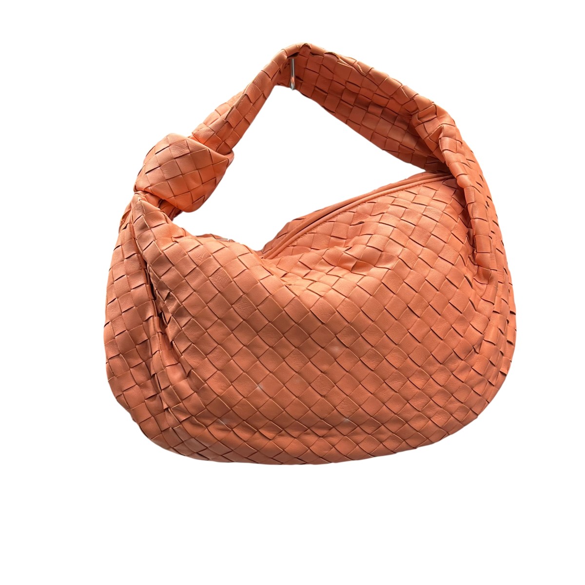 【中古】\u003cBR\u003eBOTTEGA VENETA\u003cBR\u003eスモール ザ・ジョディ JODIE 壱ショルダーバッグ 600261 VCP90 サクラ色\u003cBR\u003e【通貨価値思いなおす】