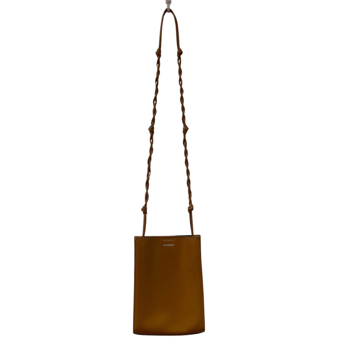 【中古】JIL SANDER Tangle スモール ショルダーバッグ 駱駝 【300426】（ジルサンダー）