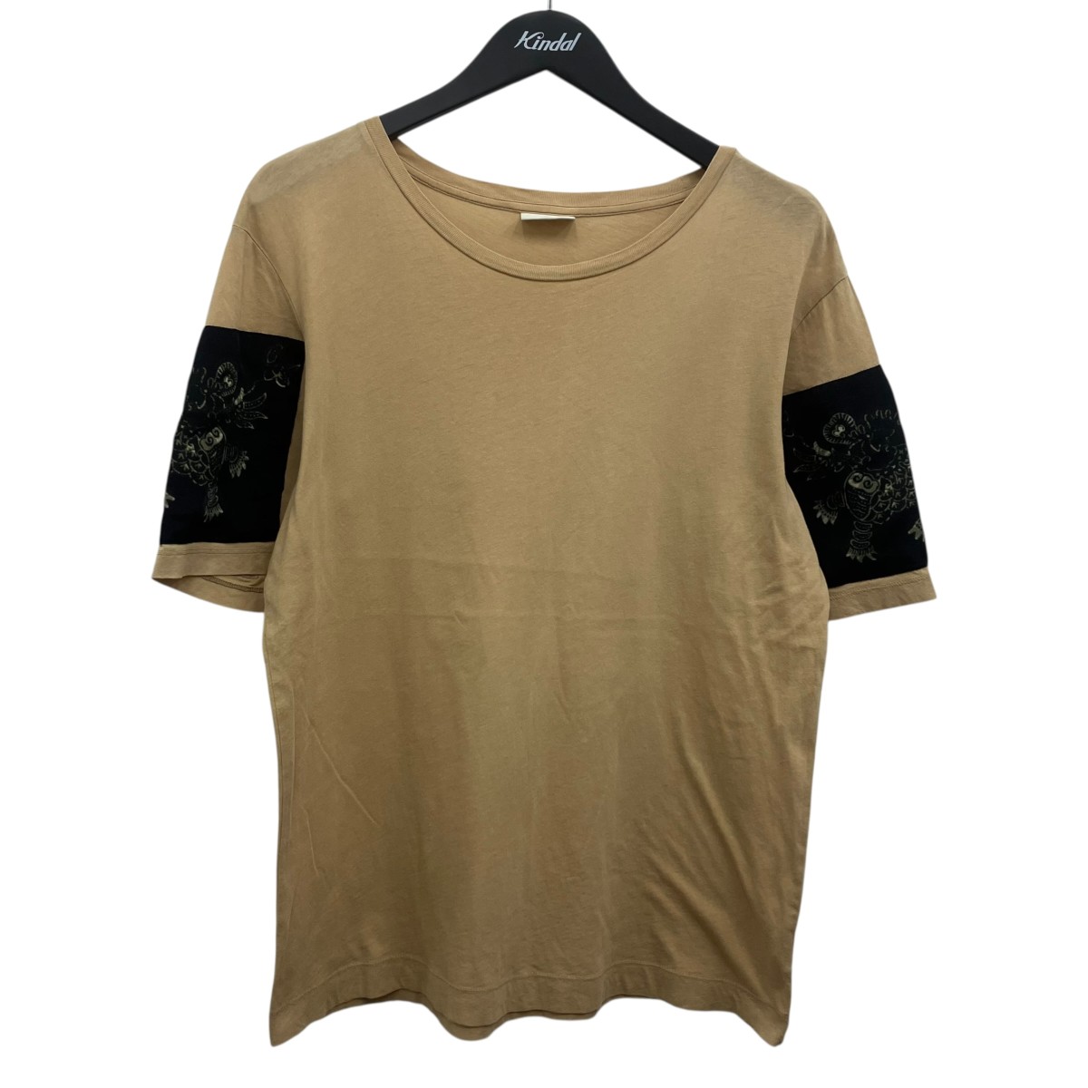 【中古】DRIES VAN NOTEN 捩りひな型プルオーバー ベージュ 大きさ：S 【010526】（ドリスヴァンノッテン）