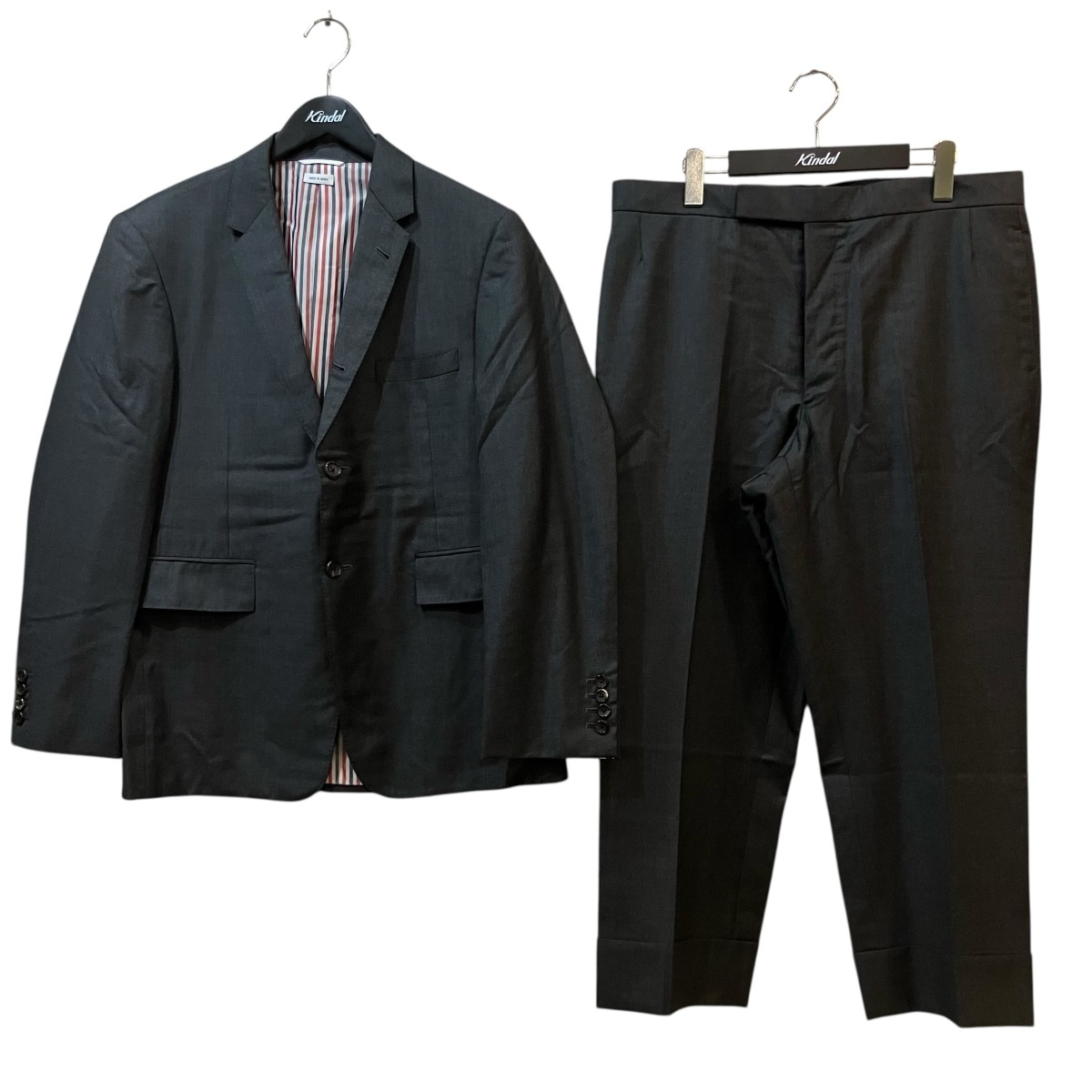 【中古】\u003cBR\u003eThom Browne\u003cBR\u003eセットアップ背広 MSC001A00096／MSC001A00096 薄墨色 大きさ：3/3\u003cBR\u003e【通貨価値思いなおす】