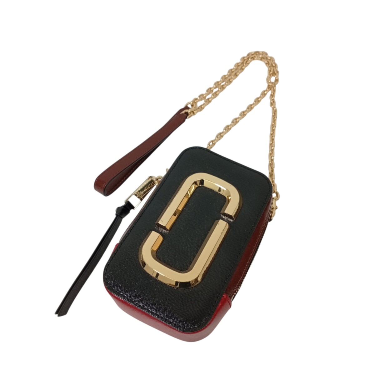 【中古】MARC JACOBS ショルダーバッグ M0016765 バーガンディー 【020526】（マークジェイコブス）