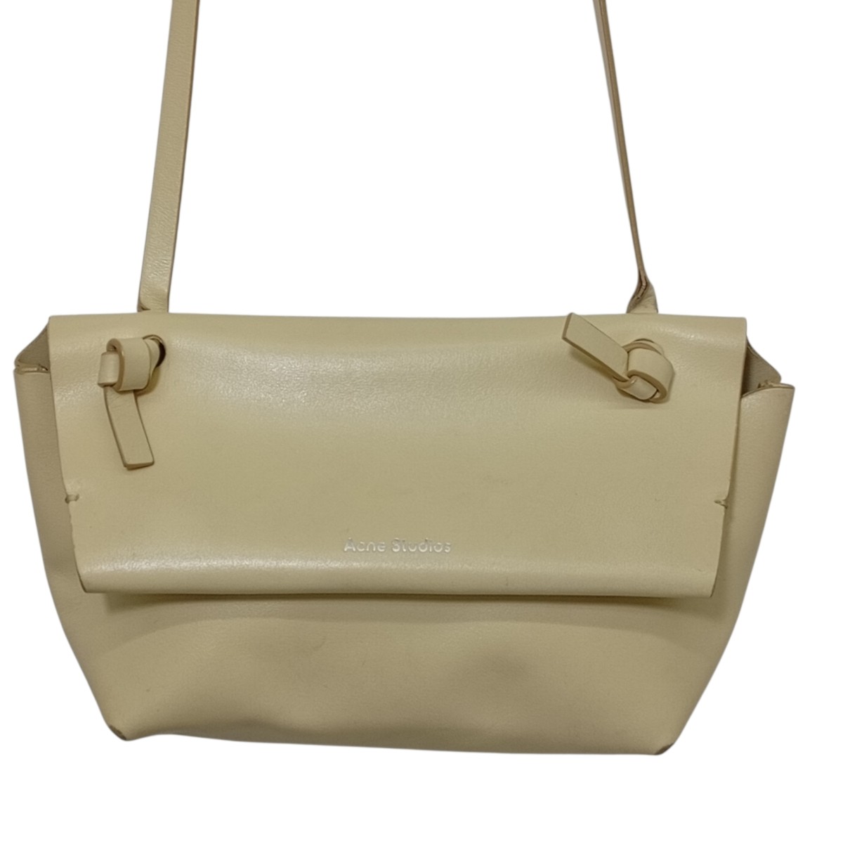 【中古】ACNE STUDIOS ショルダーバッグ 黄色 【020526】（アクネストゥディオズ）