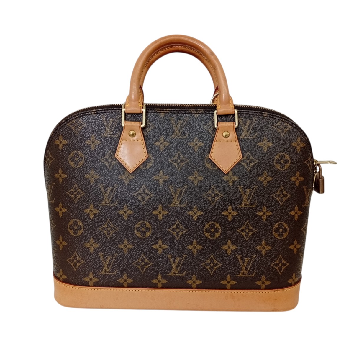 【中古】LOUIS VUITTON アルマ ハンドバック M51130 赤銅色 【020526】（ルイヴィトン）