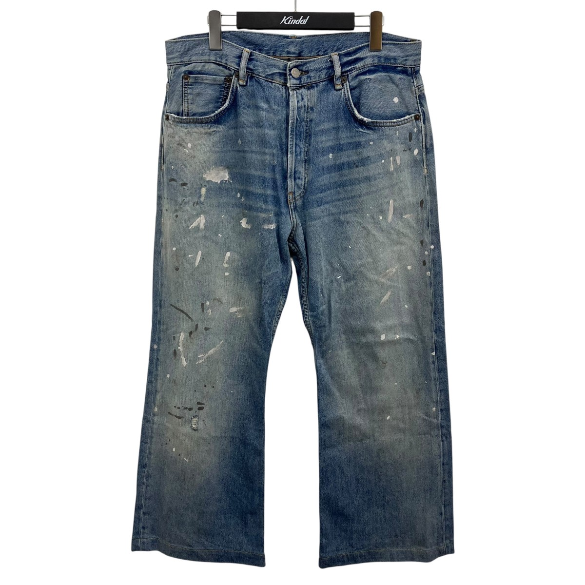 【中古】ACNE STUDIOS レギュラーフィットジーンズ インディゴ 大きさ：34/30 【020526】（アクネストゥディオズ）