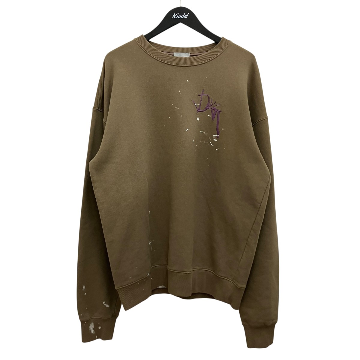 【中古】Dior Homme Cactus Jack汗水 283J679A0531 カーキ 大いさ：S 【020526】（ディオールオム）