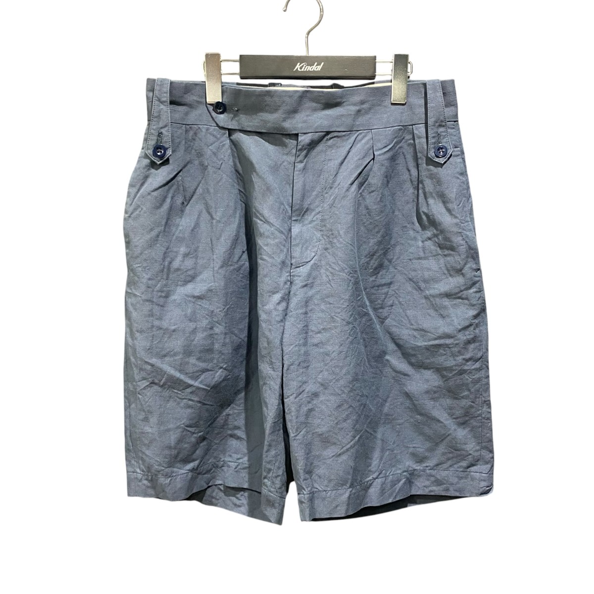 【中古】Tangent 二分の一ズボン下 Tan-03Z-P-24104 40’s BRITISH GURKHA SHORTS 青色 大いさ：48 【020526】（切線） メンズファッション-ズボン・パンツ