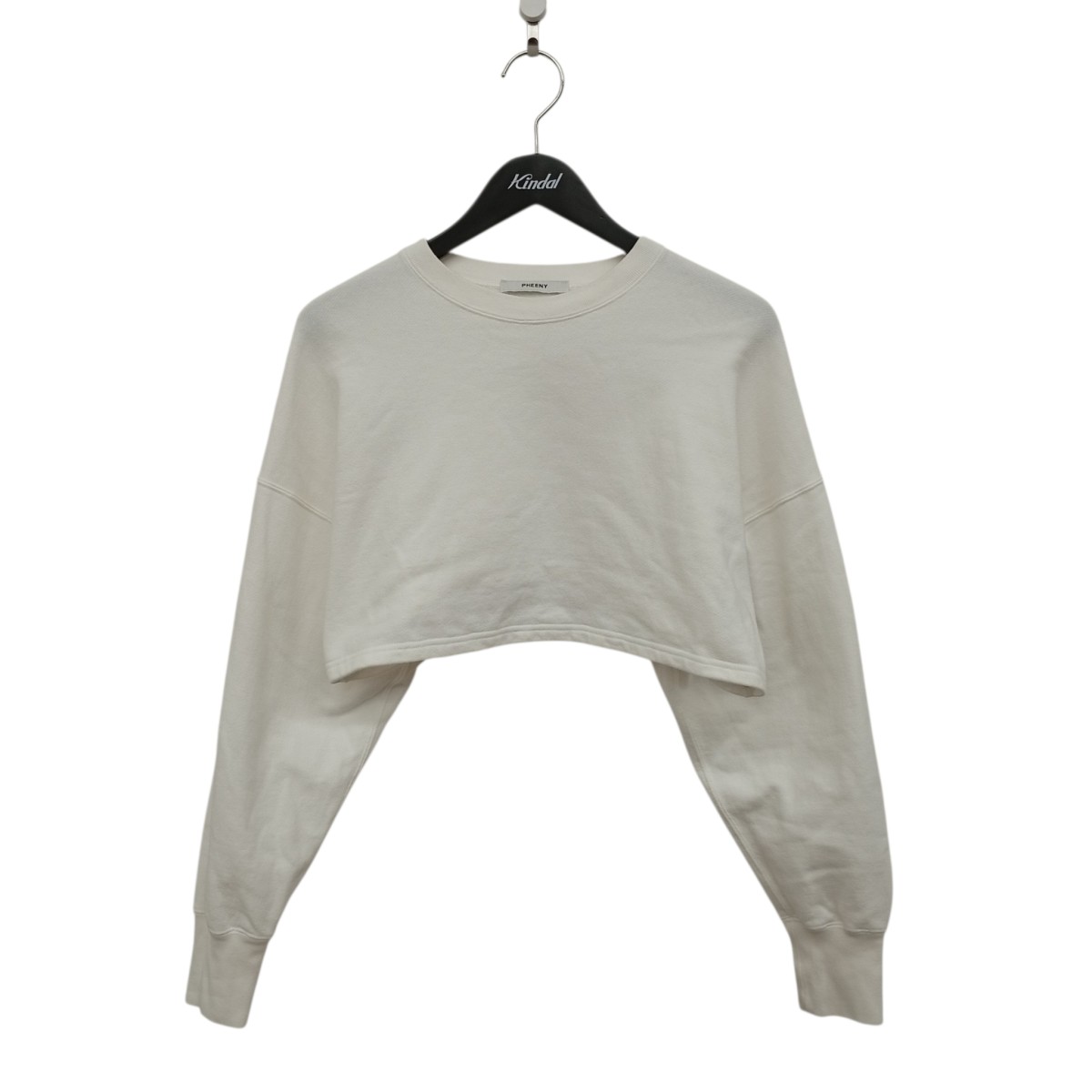 【中古】PHEENY 60s vintage fleece short P O 調教師 なおなお書き25-CS02 白いこと 大きさ：F 【030526】（フィーニー）