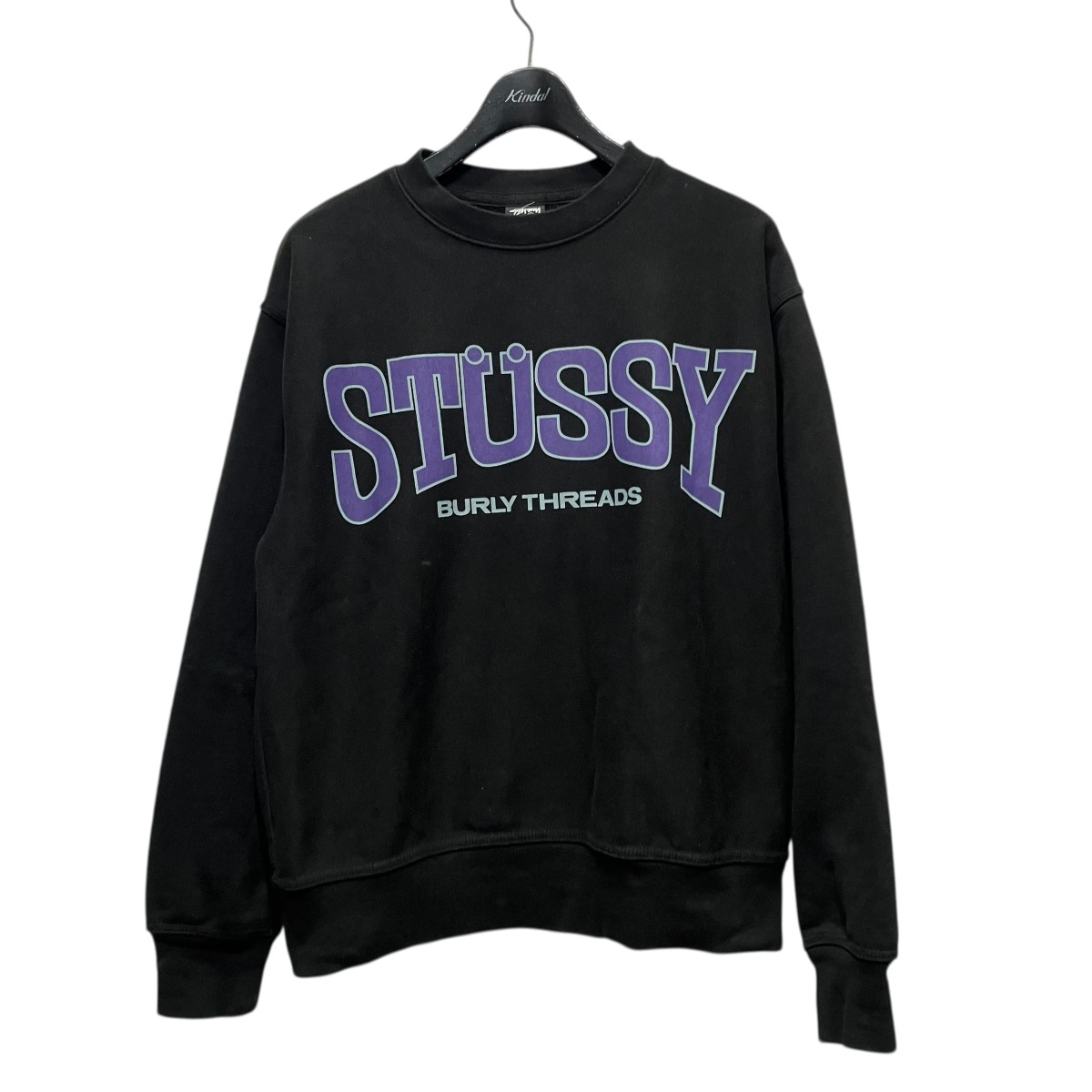 【中古】\u003cBR\u003estussy\u003cBR\u003eクルーネックスウェット 1915027 黒いこと 大きさ：S\u003cBR\u003e【必要経費思いかえす】