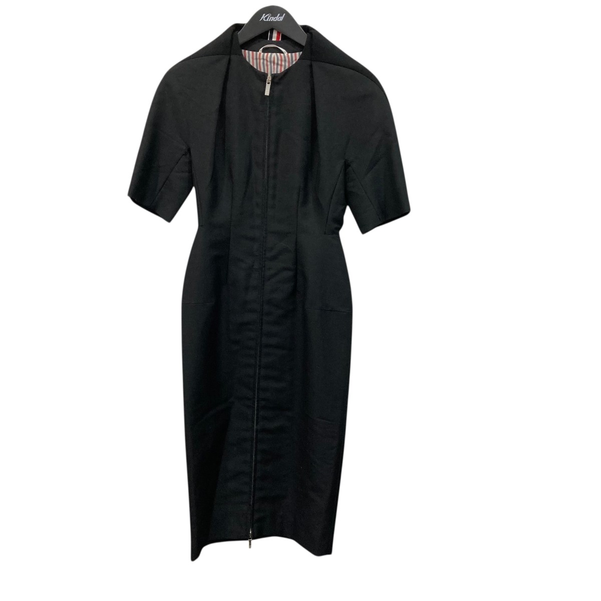 【中古】\u003cBR\u003eThom Browne\u003cBR\u003e半袖衣装 FDS05AW6775A1123H10510 黒いこと 大きさ：00\u003cBR\u003e【必要経費思いかえす】