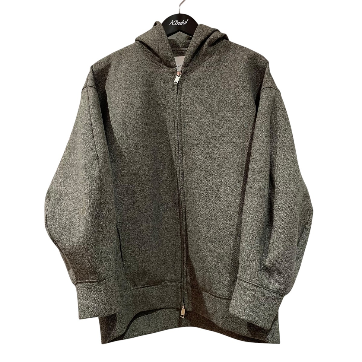 【中古】CLANE ジップパーカー 19104-0502 オリーブ 大いさ：1 【030526】（クラネ）
