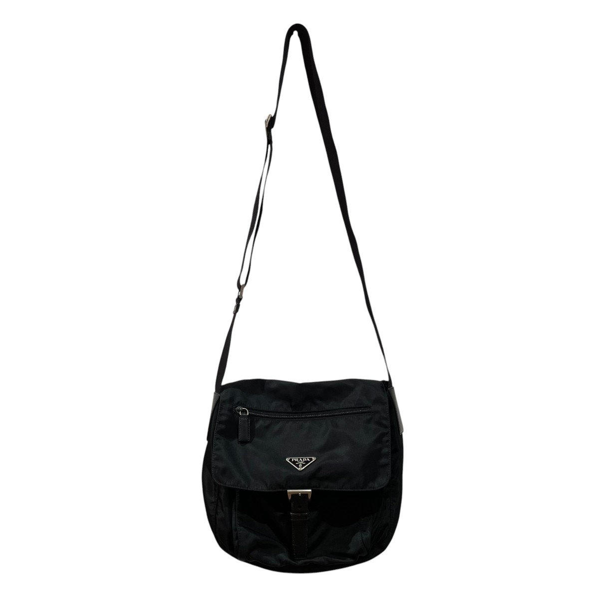 【中古】PRADA ショルダーバッグ BT8994 黒いこと 【040526】（プラダ）