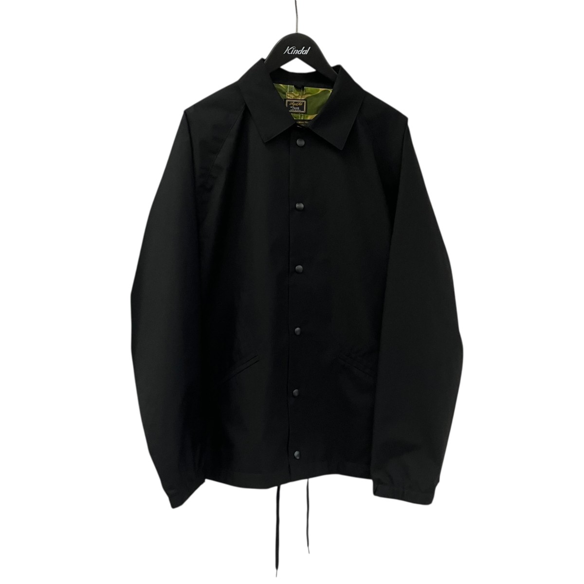 【中古】Age Old by FORT GENERAL STOREBean Coach Jacket “Black Waterproof & Duck Hunter コーチジャケット ブラック サイズ:M【価格見直し】|ブランド古着のカインドオル