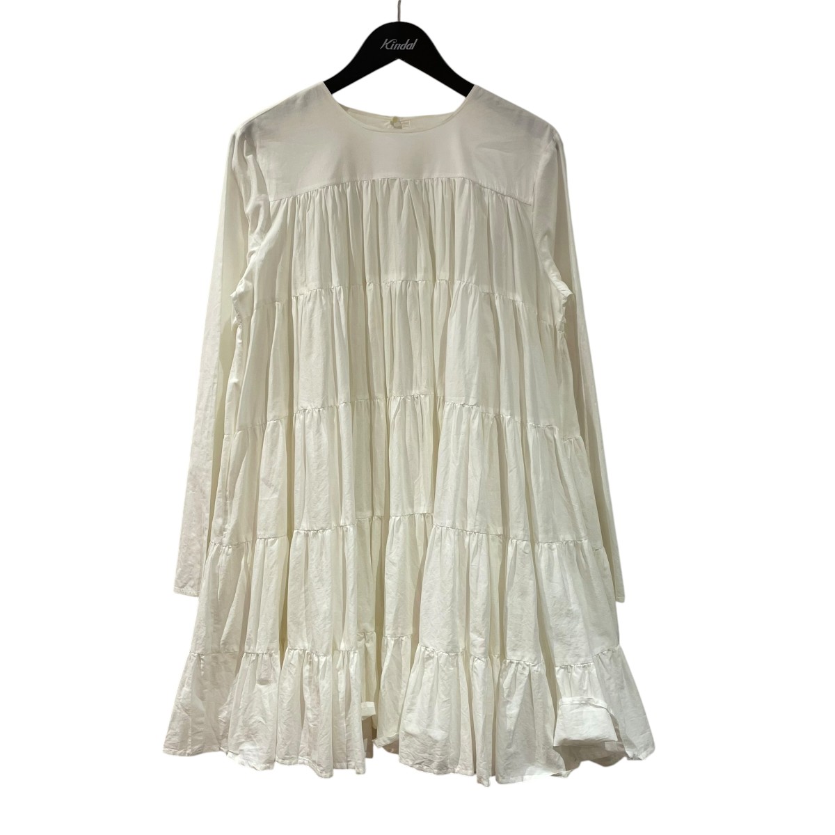 【中古】Merlette SOLIMAN 長袖ワンピース 9910300018 ホワイト サイズ:Free 【040526】(マーレット)|ブランド古着のカインドオル