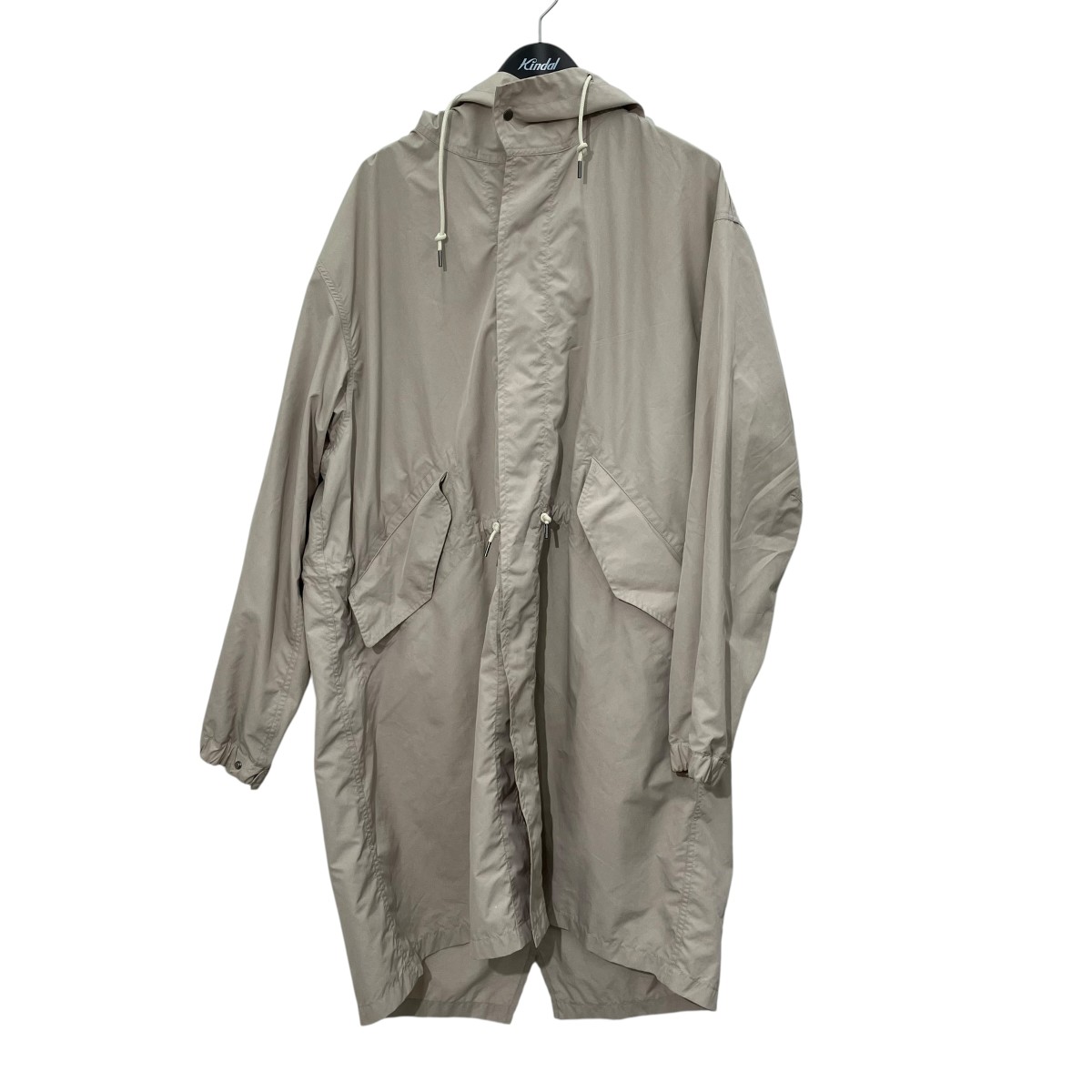 【中古】UNITED ARROWS　ポリエステル タフタ フーデッド コート 11251338010 ベージュ サイズ：L 【040526】（ユナイテッドアローズ）｜ブランド古着のカインドオル 8,745円