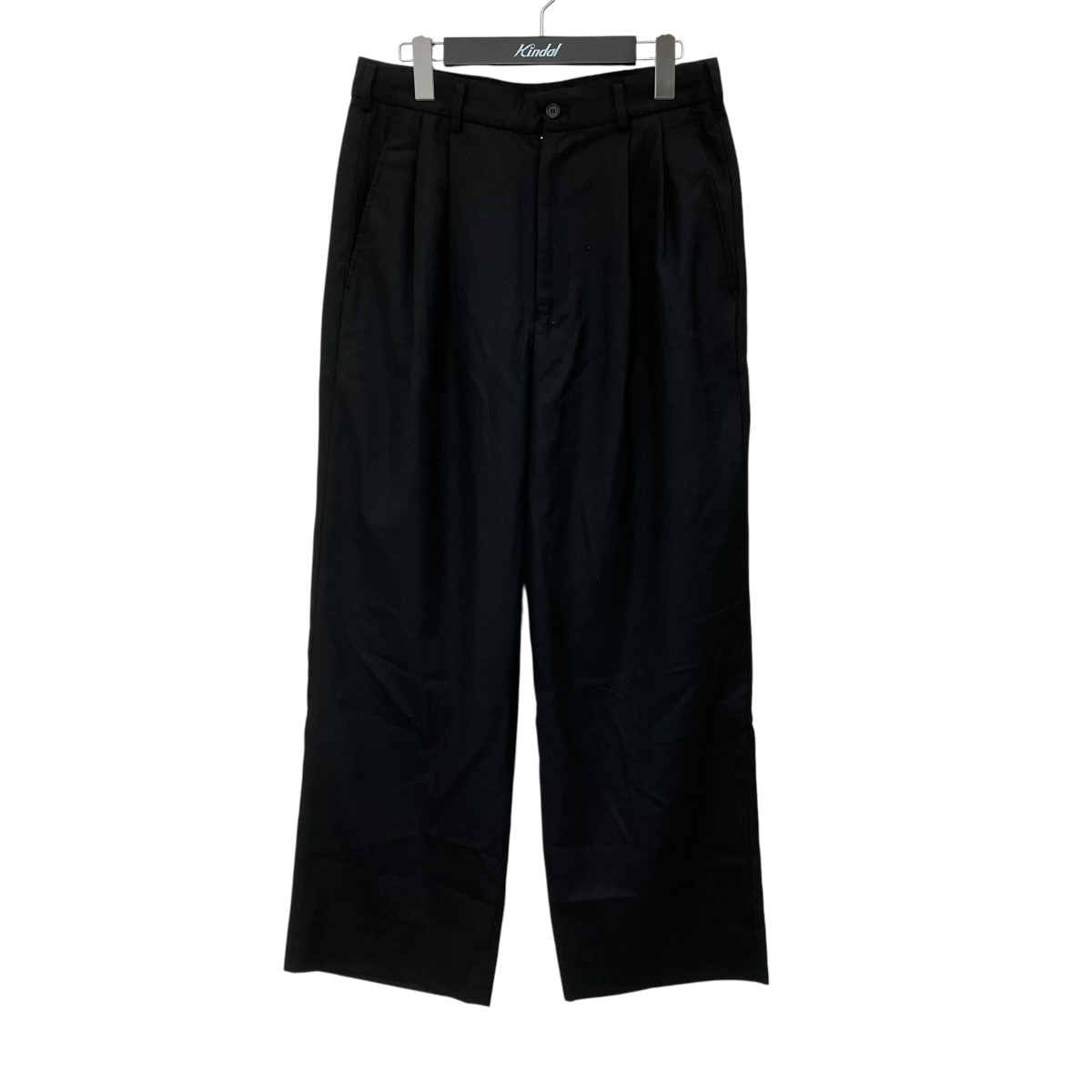 【中古】NtrulBASIC TROUSERS スラックスパンツ NT-01-PT01 ブラック サイズ:4【価格見直し】|ブランド古着のカインドオル