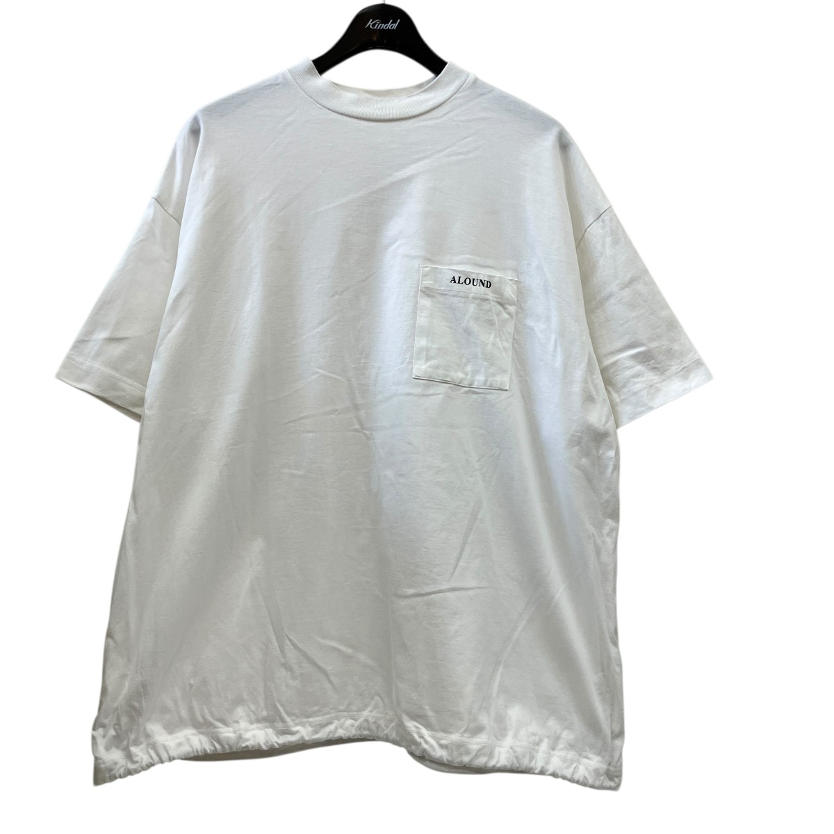 【中古】ALOUND 半袖ティーシャツ 白いこと 大きさ：M 【050526】（アラウンド）