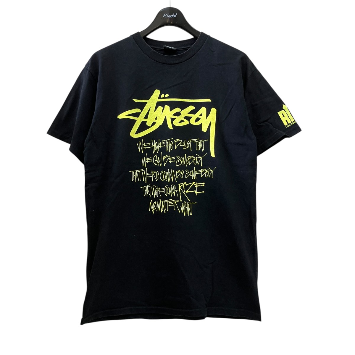 【中古】stussy David La Chapelle film 半袖ティーシャツ 黒いこと 大いさ：M 【050526】（ステューシー） Tシャツ・カットソー-メンズファッション
