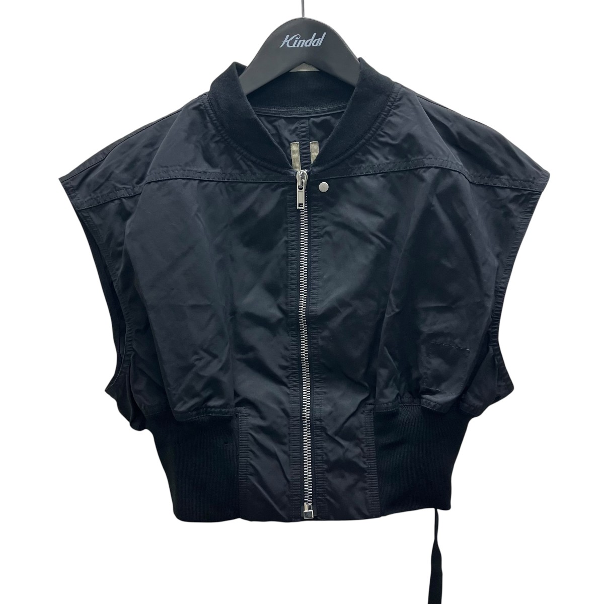 【中古】DRKSHDW ノースリーブボンバージャケット 黒いこと 大きさ：S 【050526】（ダークシャドウ）