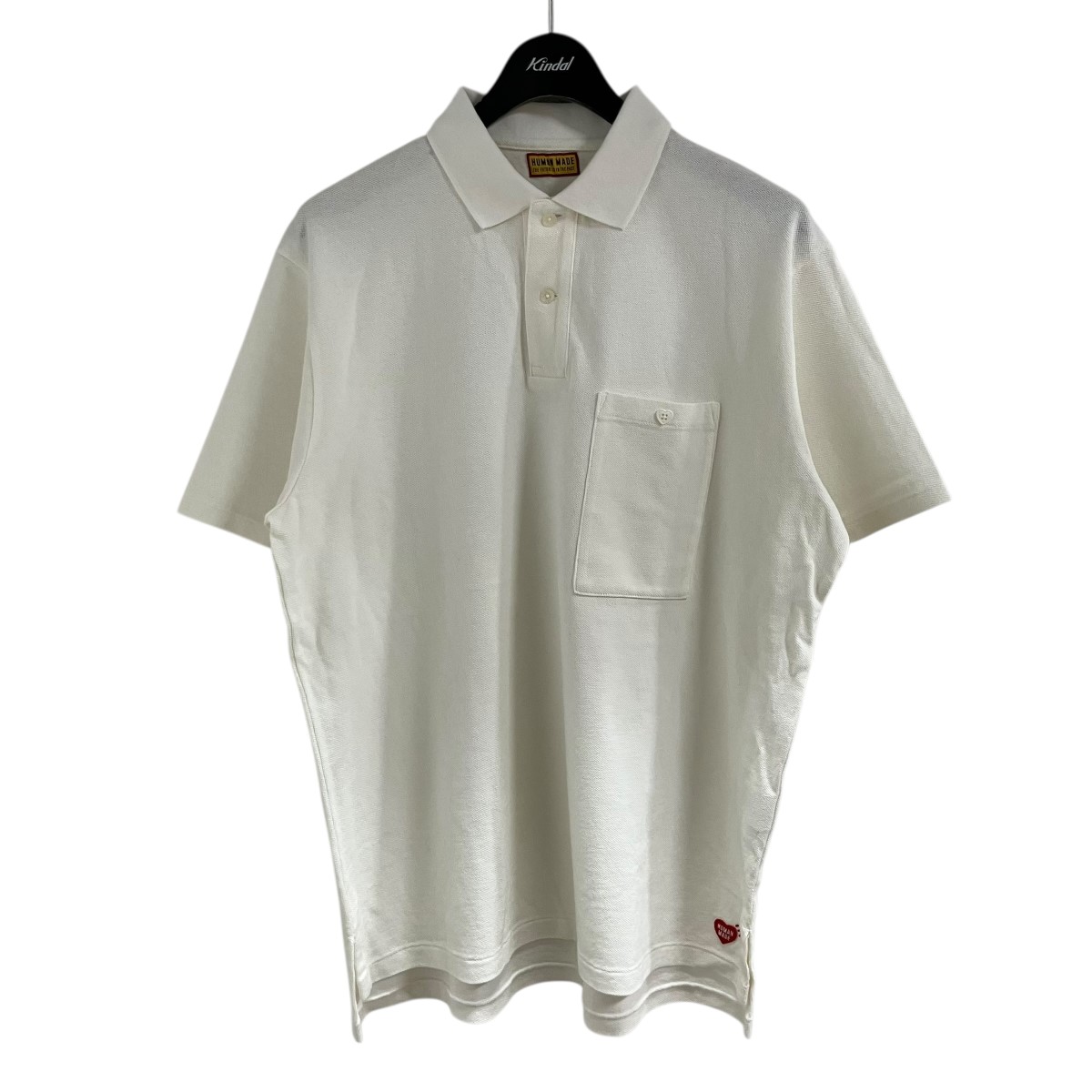 【中古】HUMAN MADE スポーツシャツ 白いこと 大きさ：M 【050526】（ヒューマン御手伝いさん）
