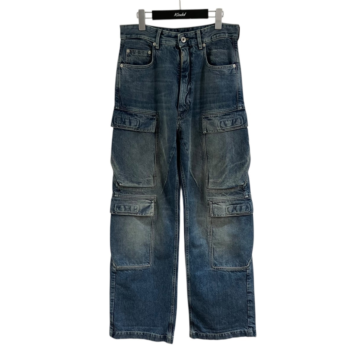 【中古】DRKSHDW ダブルカーゴデニムパンツ 黒いこと 大きさ：28 【050526】（ダークシャドウ）