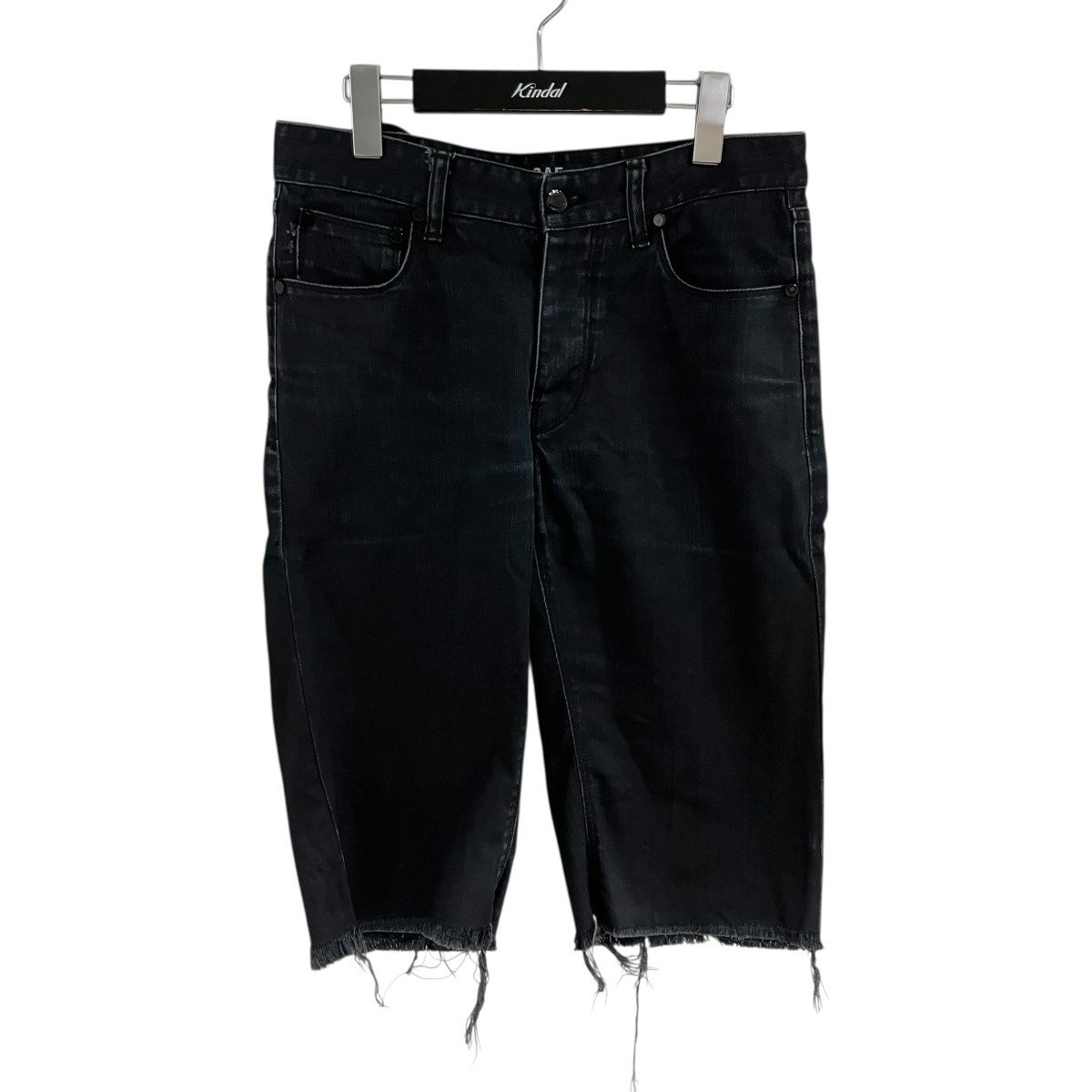 【中古】RAF BY RAF SIMONS 上塗りさる股引き 黒いこと 大きさ：31 【050526】（ラフバイラフシモンズ）