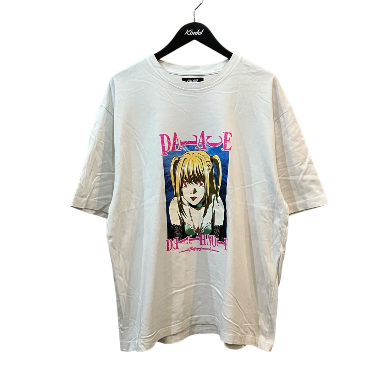 【中古】\u003cBR\u003eDEATH NOTE×PALACE\u003cBR\u003e刷り上げるプルオーバー 白いこと 大きさ：XL\u003cBR\u003e【通貨価値思いなおす】
