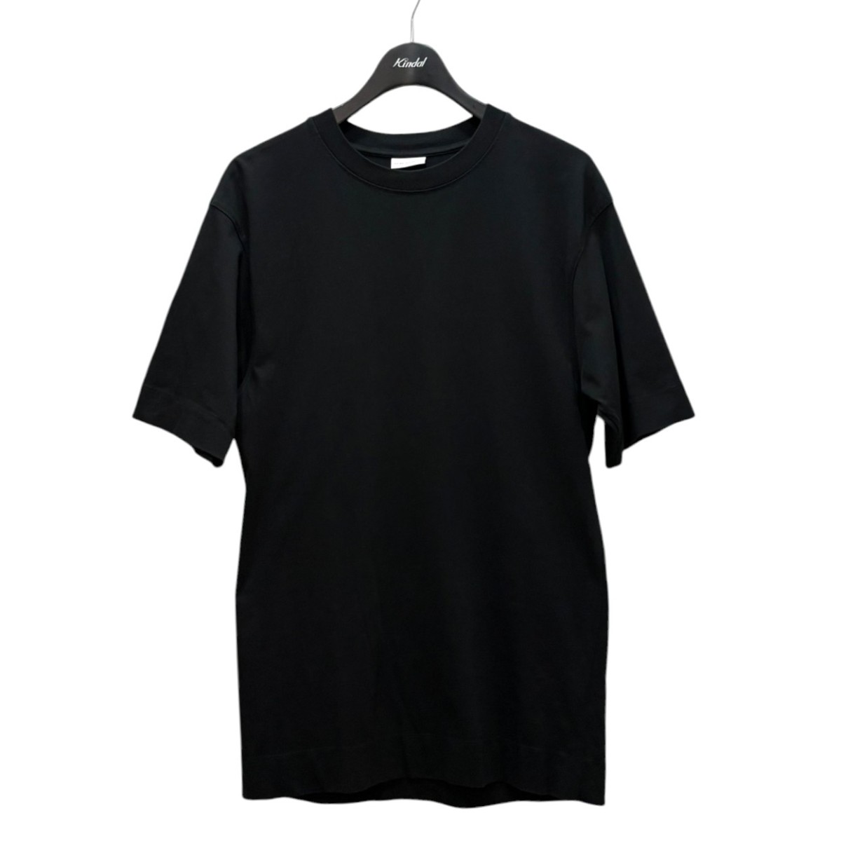 【中古】DRIES VAN NOTEN 労働者の一団のど首無地T 黒いこと 大きさ：S 【050526】（ドリスヴァンノッテン）