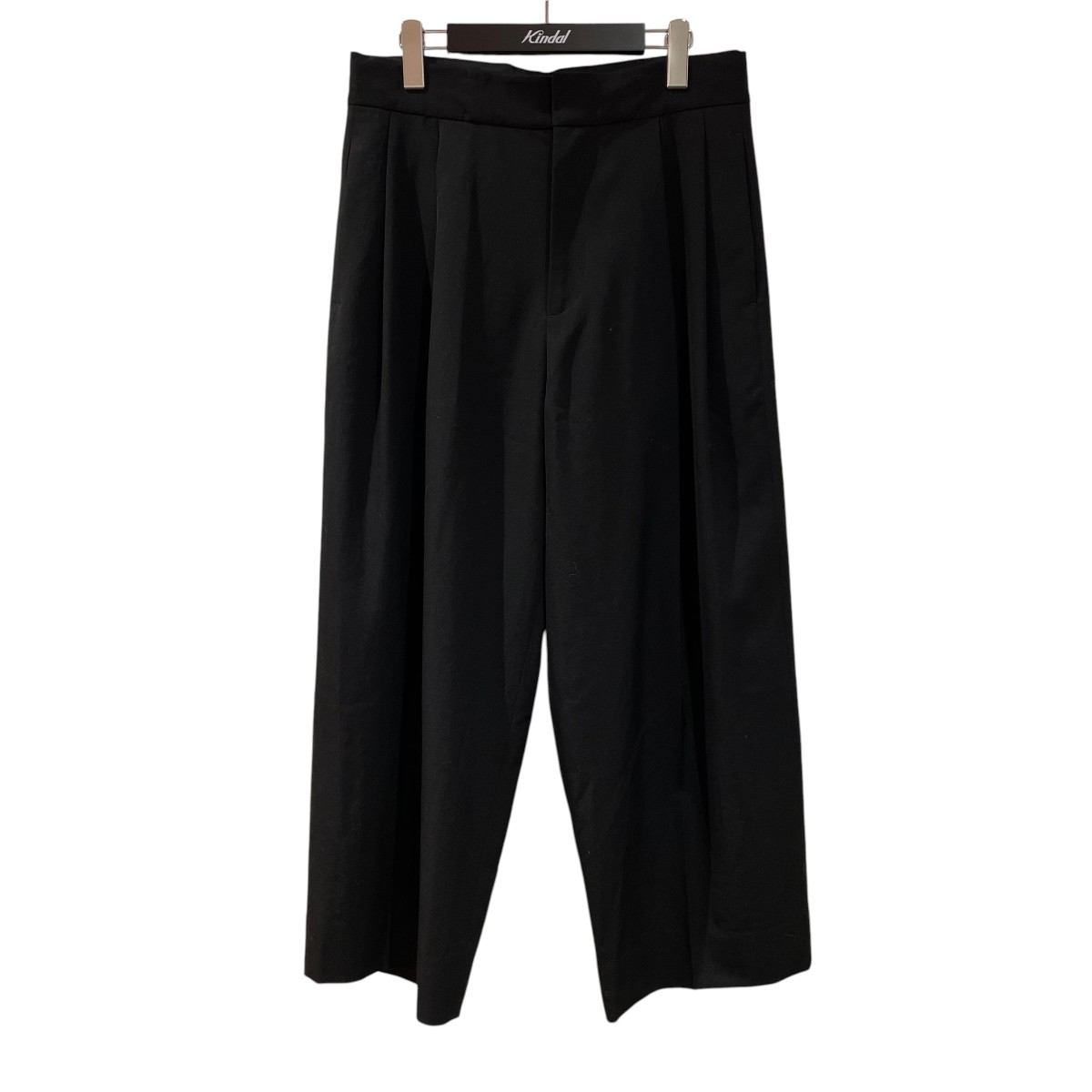 【中古】QUALIA adjustable pants スラックス 黒いこと 大きさ：Free 【050526】（クオリア）
