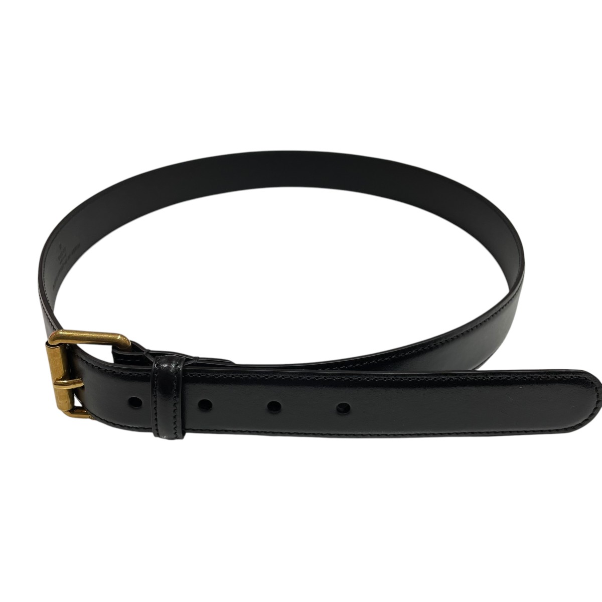 【中古】GUCCI なめし革胴締め 732316 黒いこと 【050526】（グッチ）