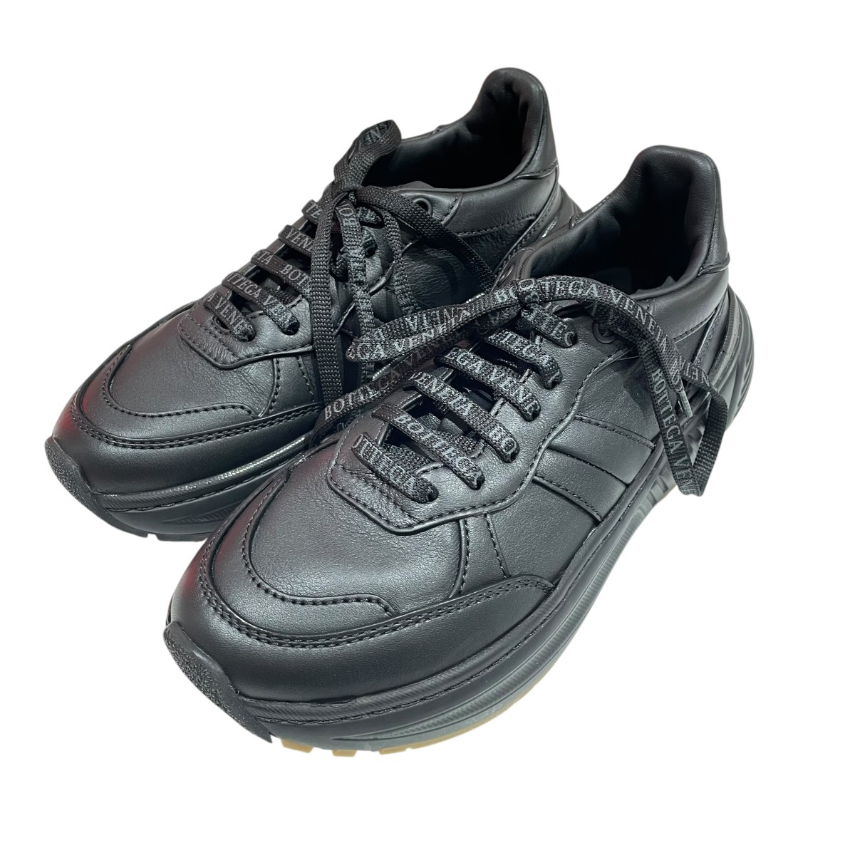 【中古】BOTTEGA VENETA SPEEDSTER TRAINERS ローカットスニーカー 584382 黒いこと 大きさ：36 【050526】（ボッテガヴェネタ）
