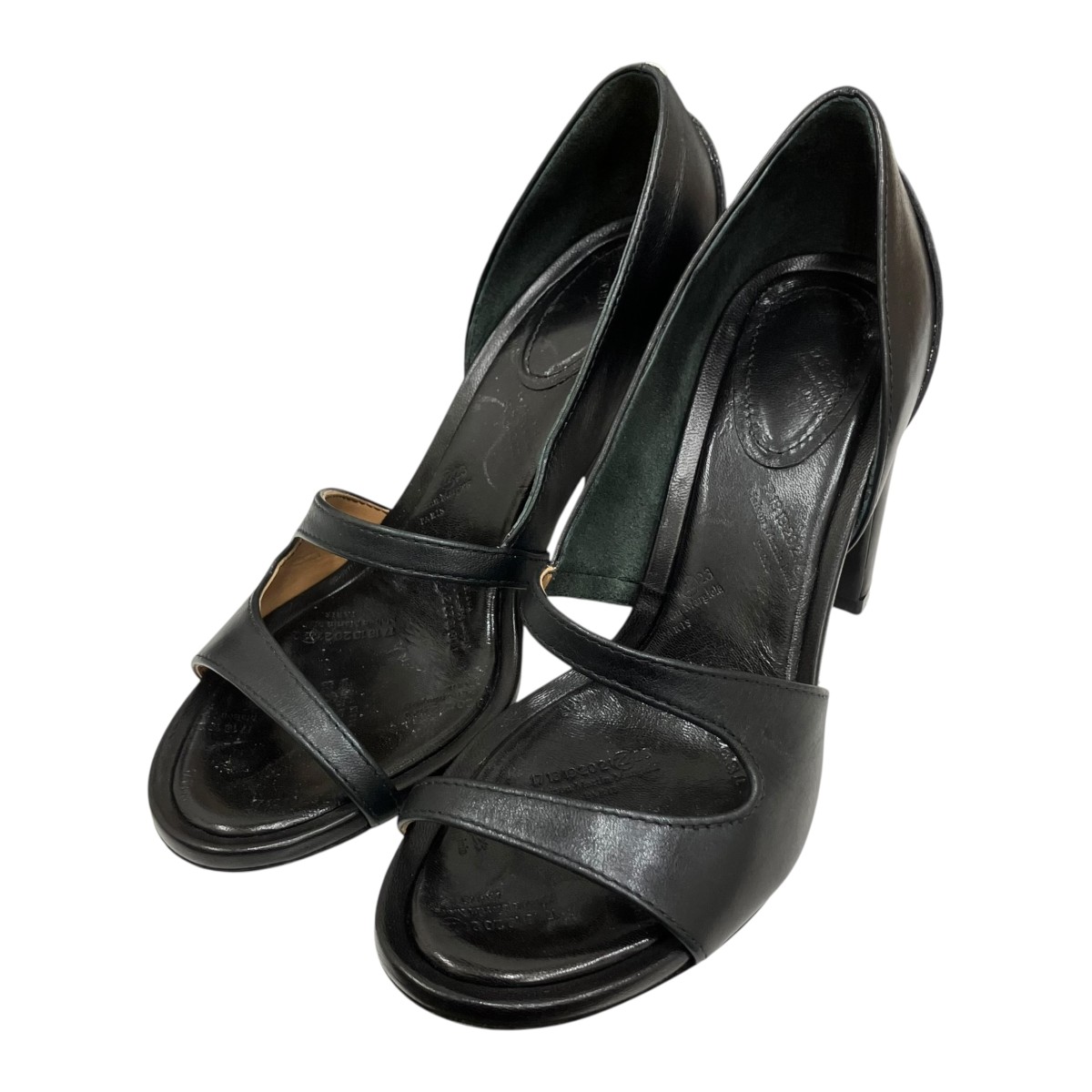 【中古】\u003cBR\u003eMaison Margiela\u003cBR\u003eハイヒールパンプス S39WP0032 SX9190 黒いこと 大きさ：35(22糎)\u003cBR\u003e【必要経費思いかえす】